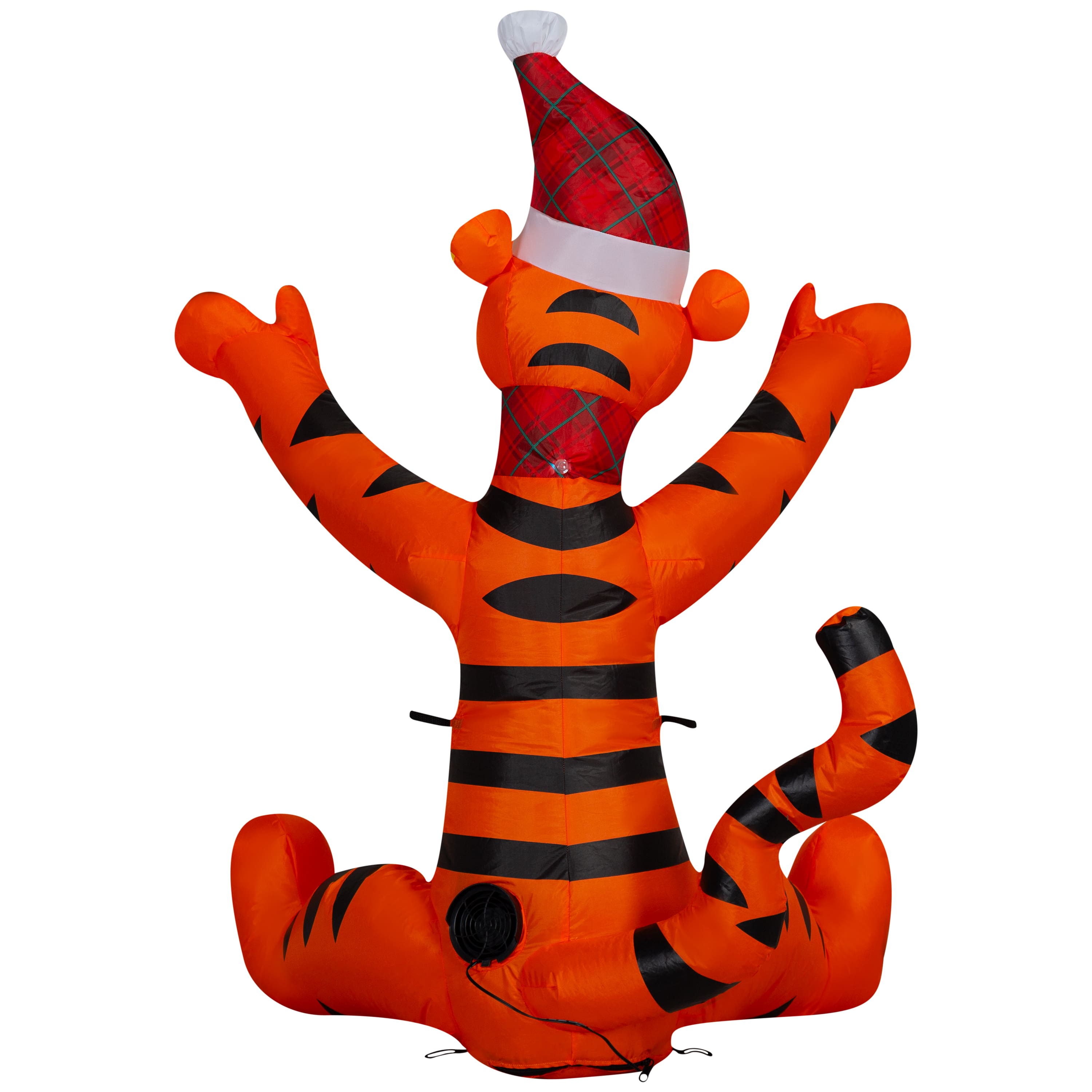 3.5&#x22; Airblown&#xAE; Inflatable Christmas Tigger in Santa Hat