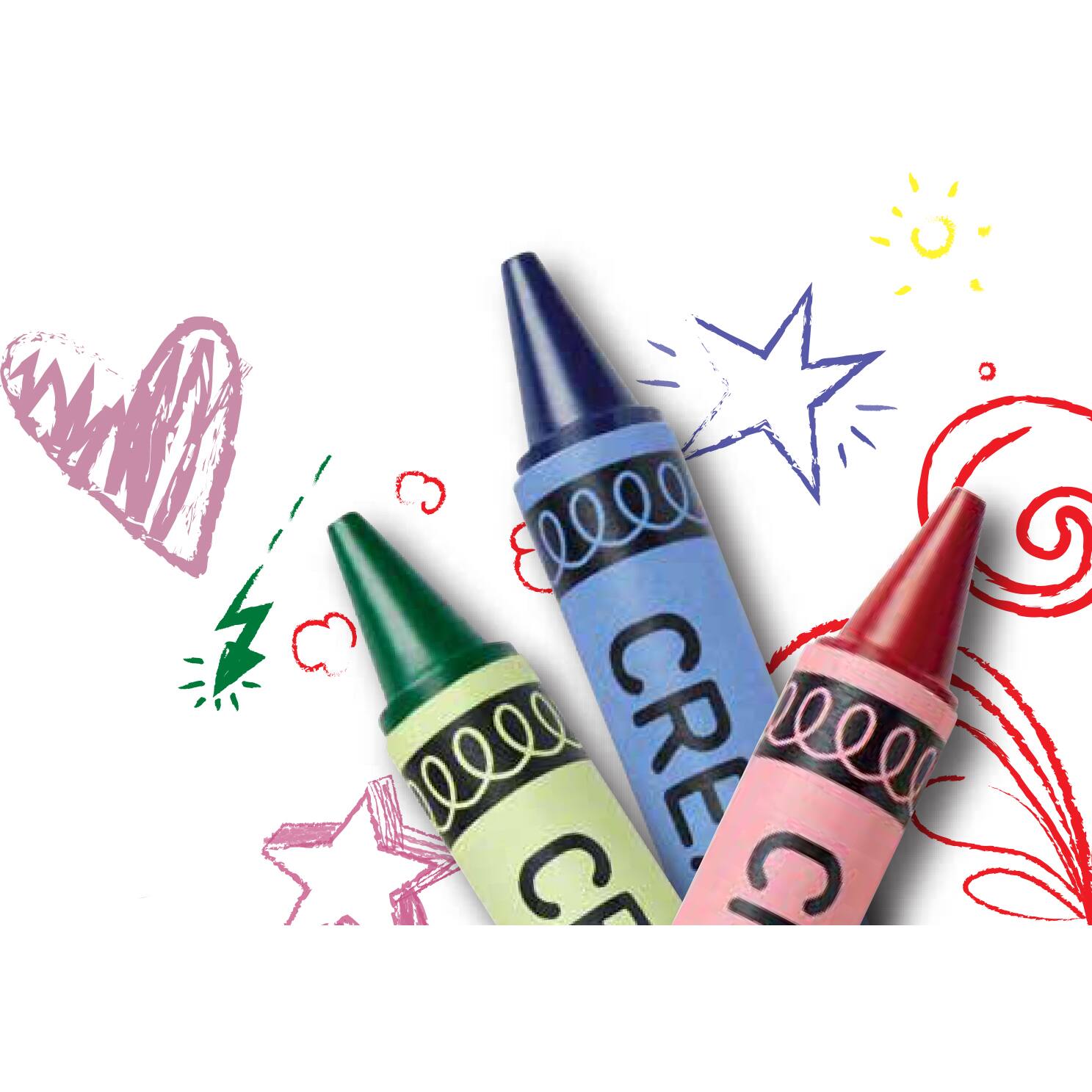 Jumbo Crayons, 8ct. by Creatology™