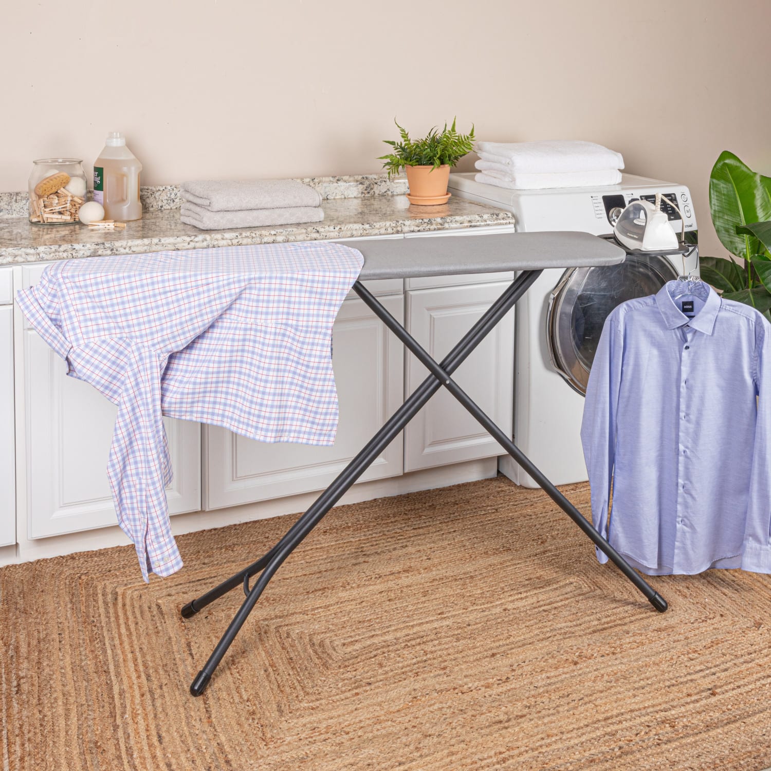 Household Essentials Matte Black Ultra Ironing Board