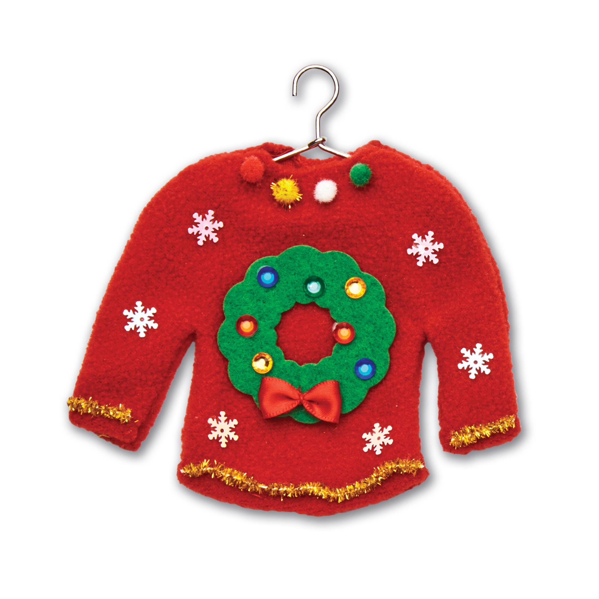 Ugly sweater ornaments michaels Clearance