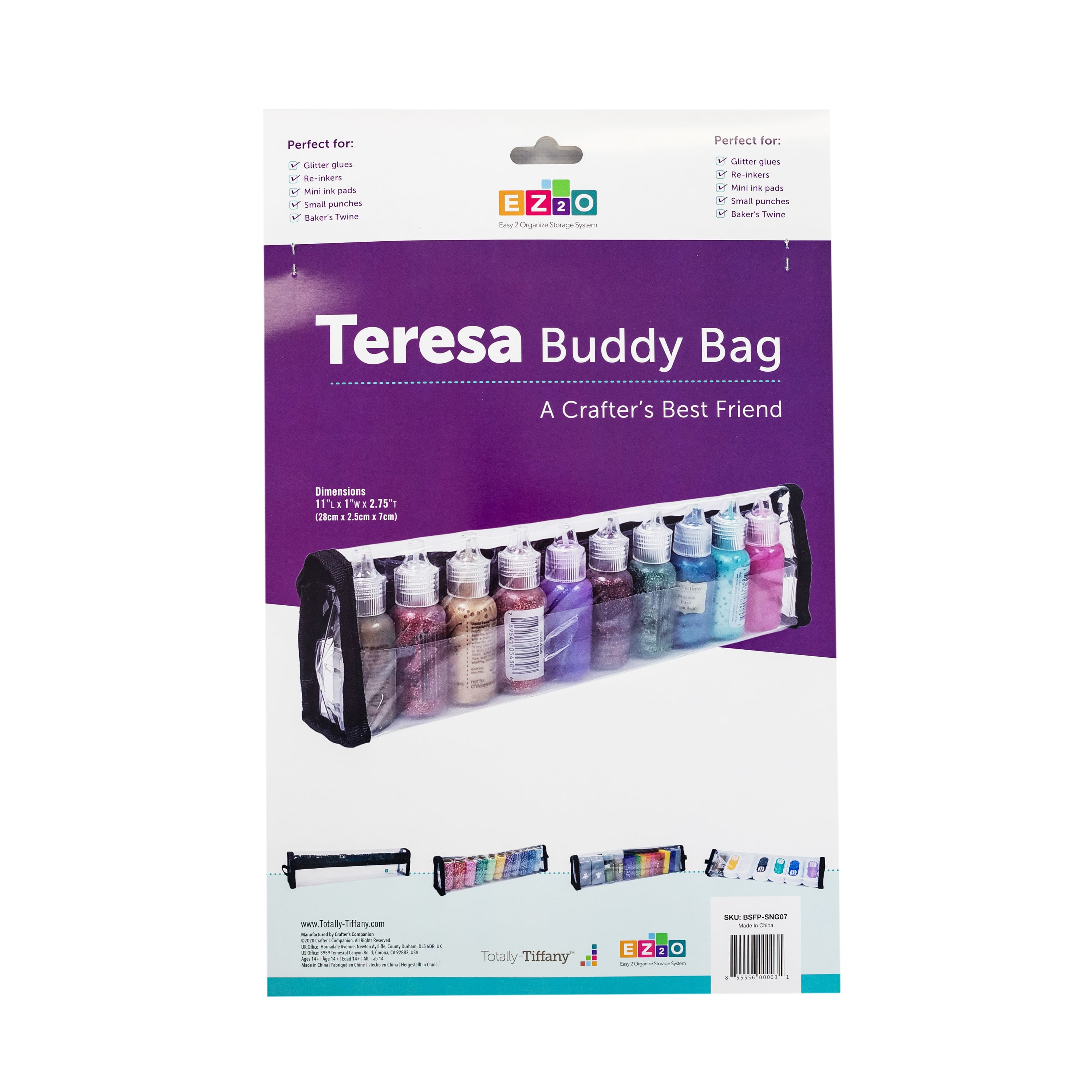 Totally-Tiffany&#x2122; Teresa Buddy Bags, 3ct.