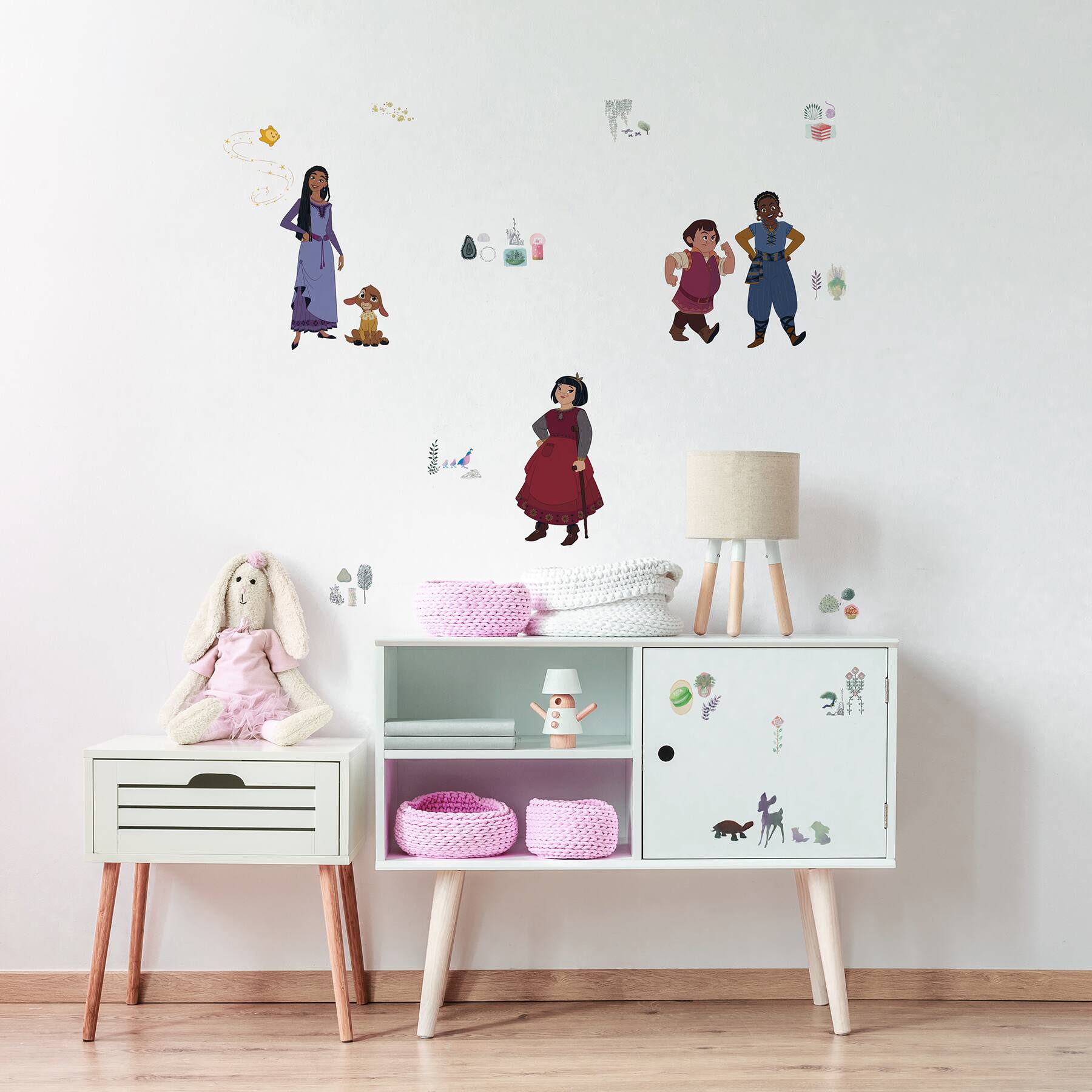 RoomMates Disney® Wish Asha & Friends Wall Decal Set