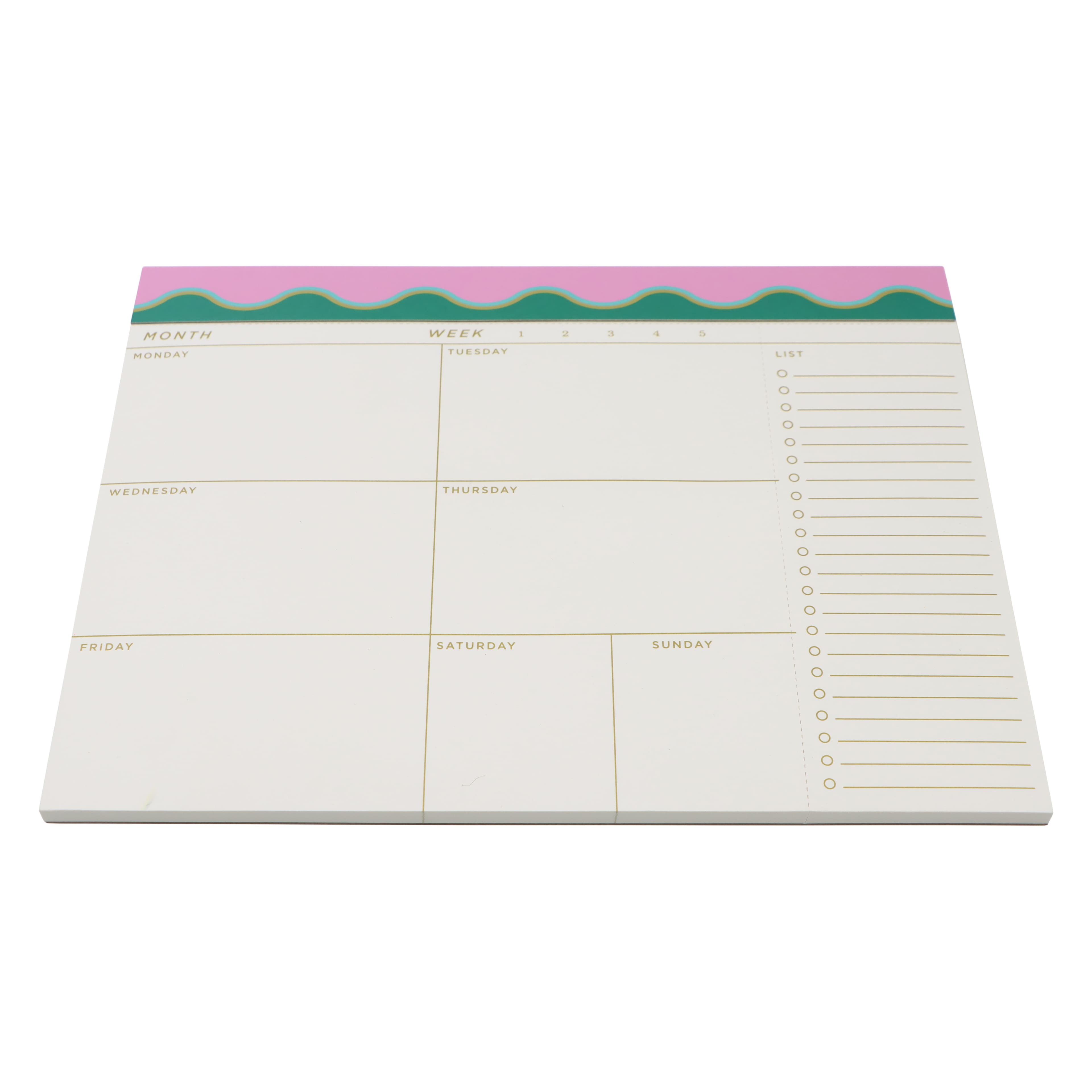 Assorted 10&#x22; x 7.5&#x22; Month Week Planner by Fab Finds