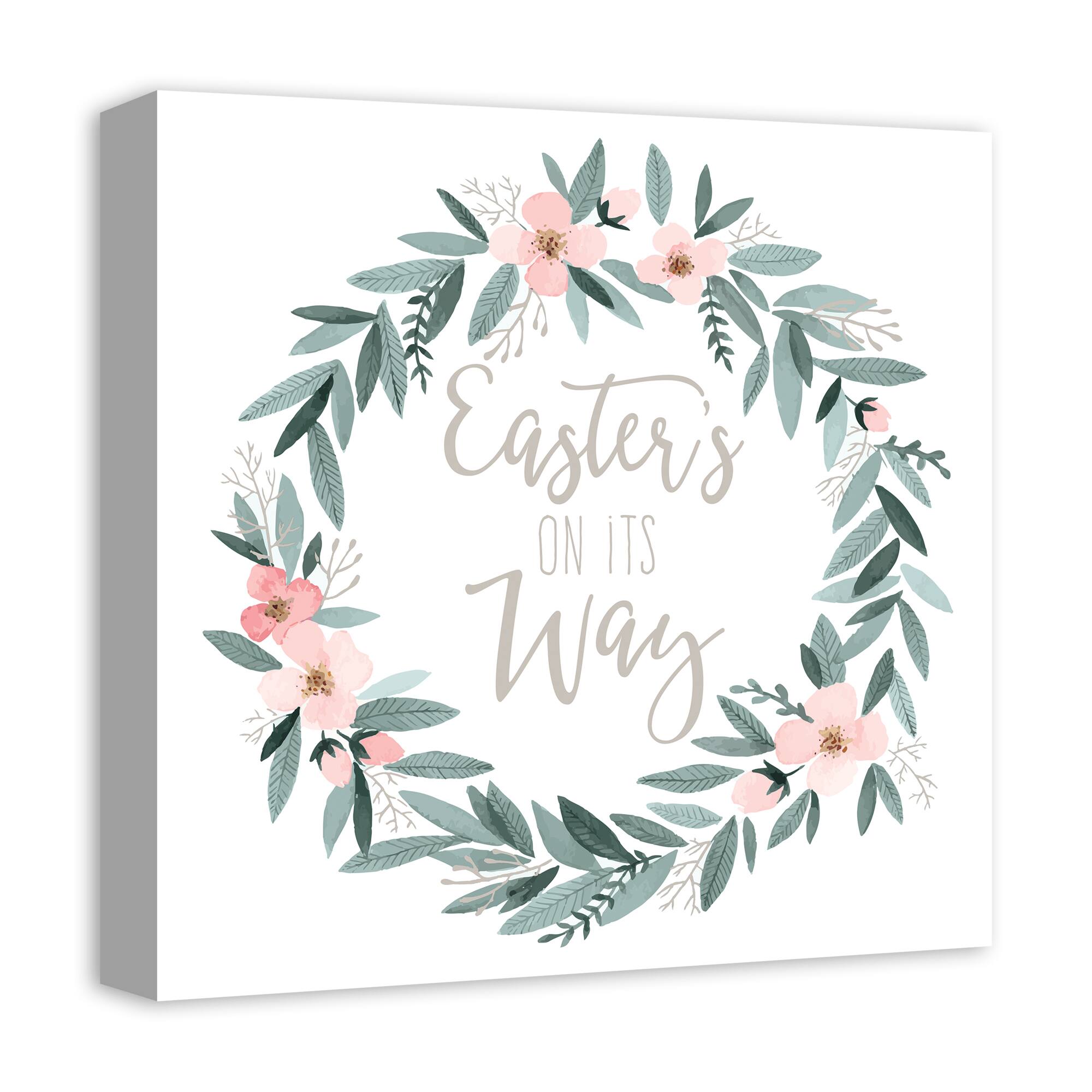 Easter's On its Way Canvas Art