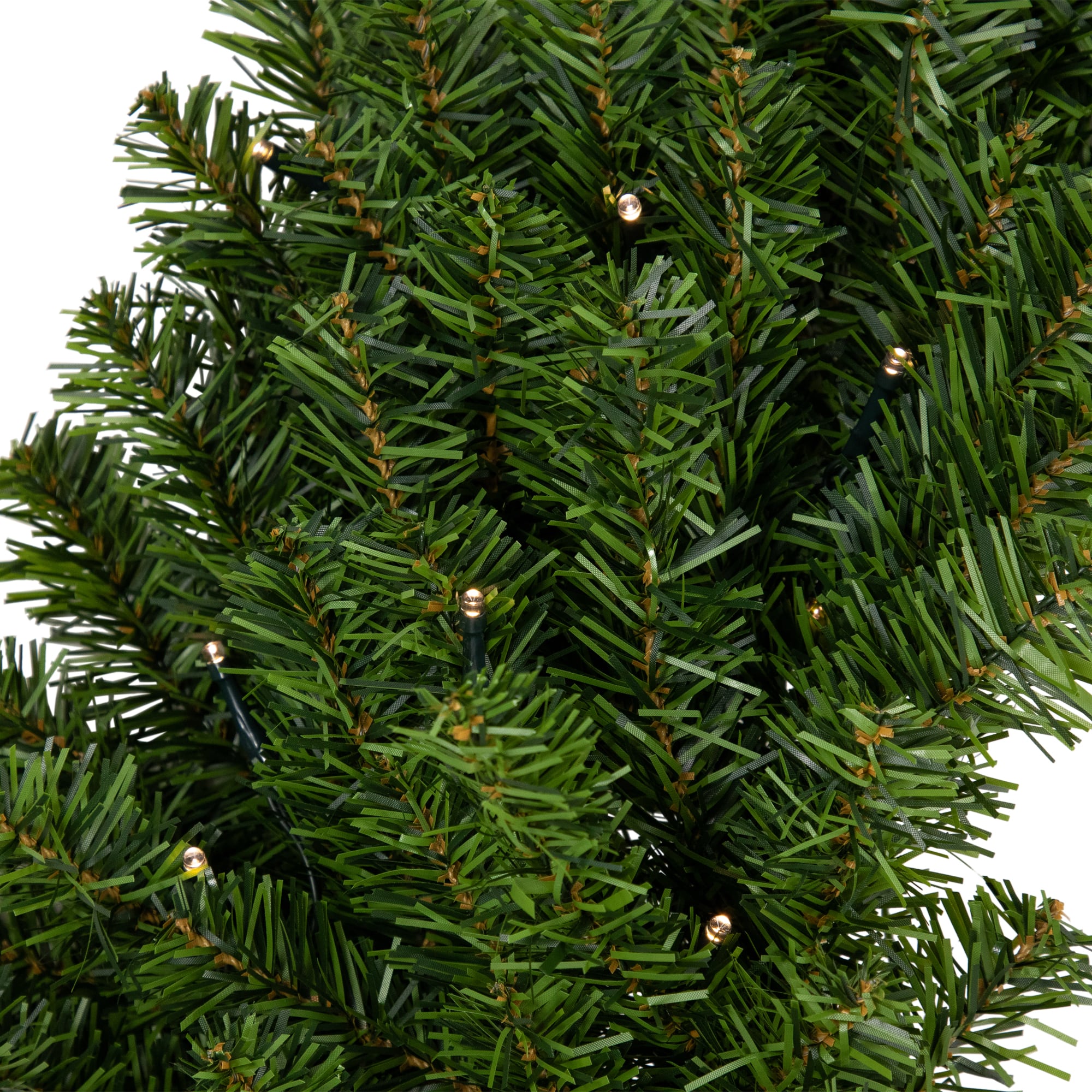 30&#x22; LED Canadian Pine Artificial Christmas Wreath