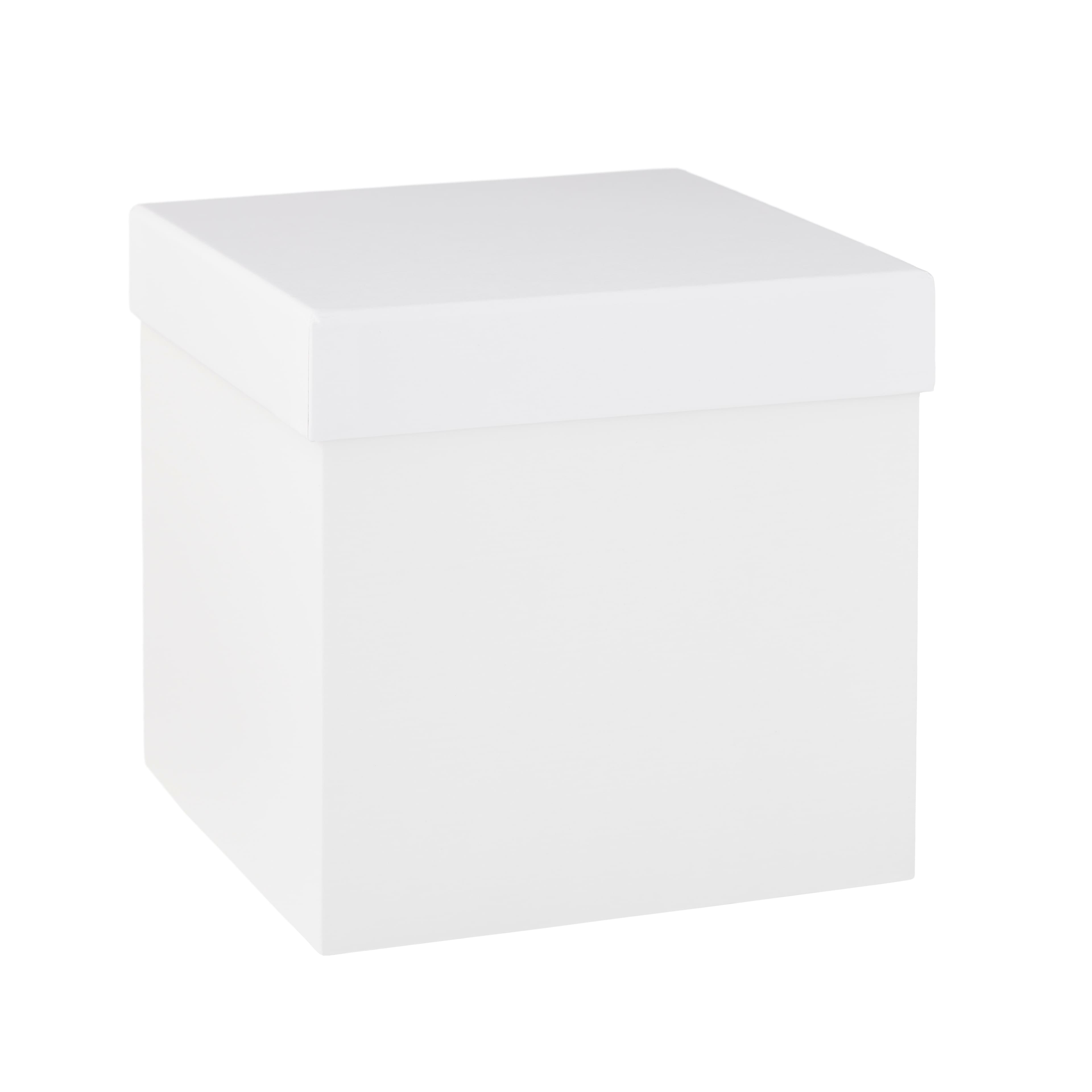  Set of 4 Round Nesting Gift Boxes with Lids, Small