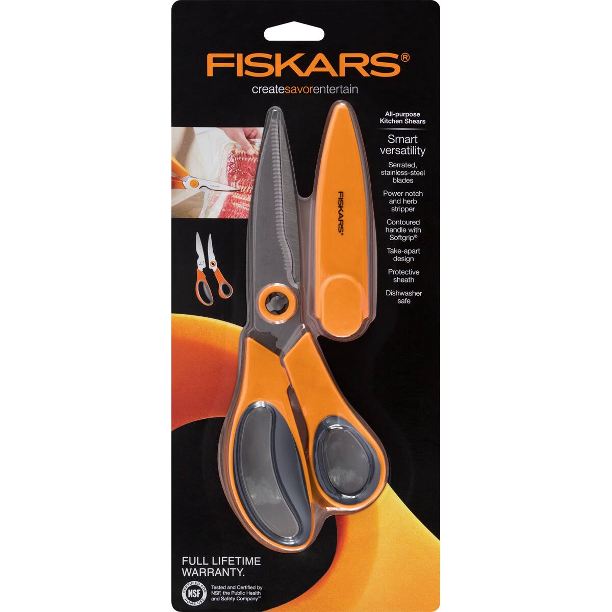Fiskars® All Purpose Kitchen Shears Cutlery & Knives Michaels