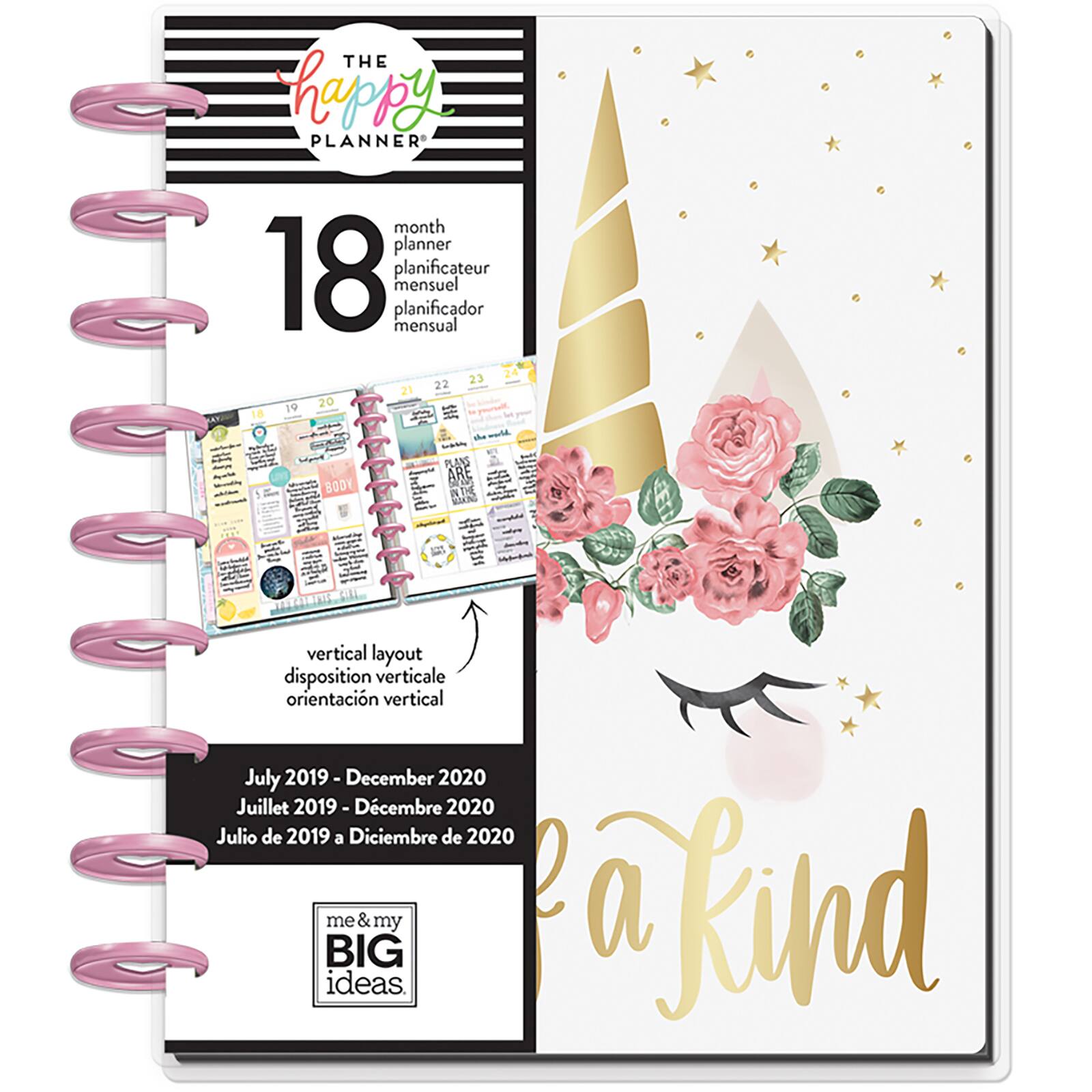 planner happy michaels planners classic unicorn kind