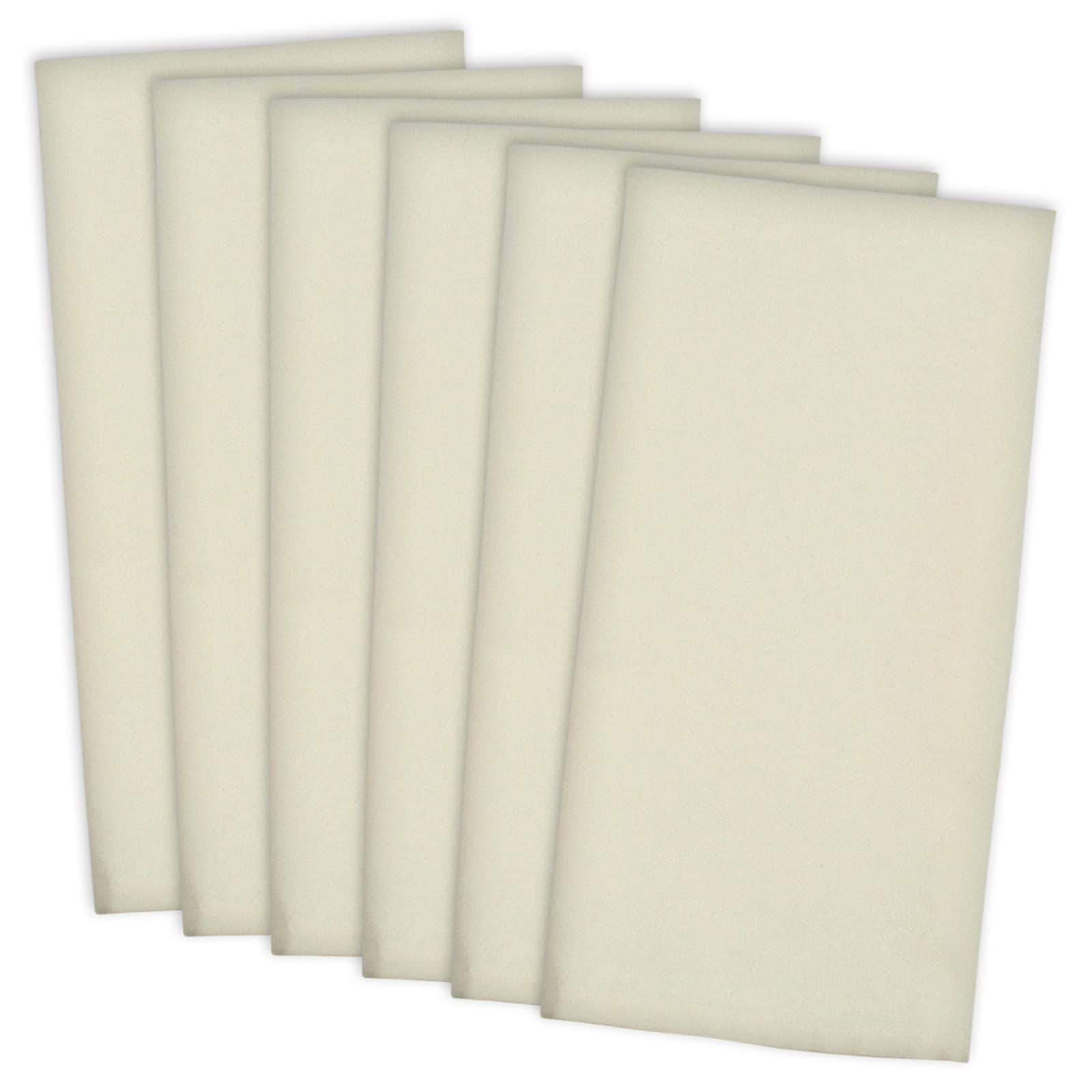 DII® Natural Flat Woven Dishtowels, 6ct.