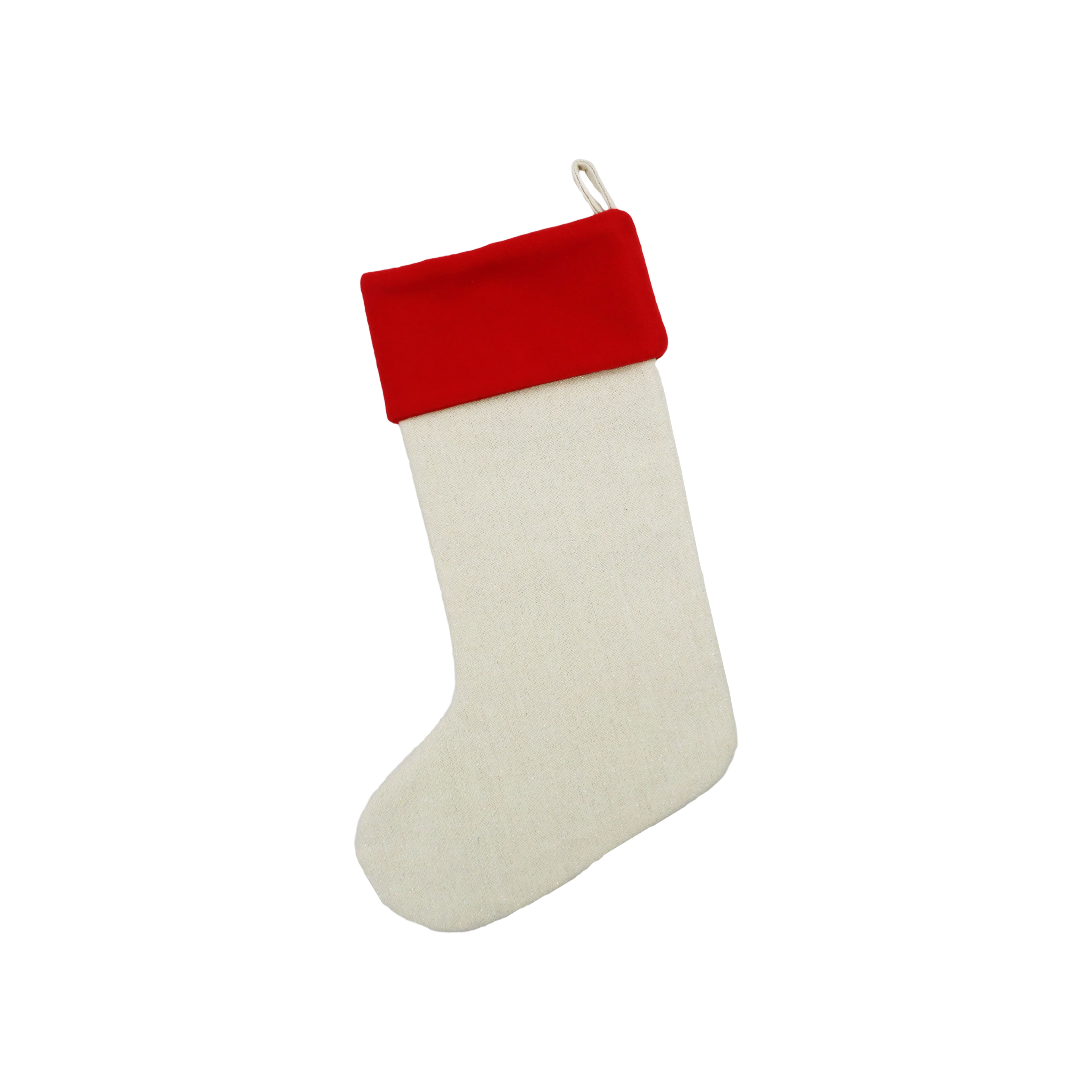 18&#x22; Santa &#x26; Reindeer Stocking by Ashland&#xAE;