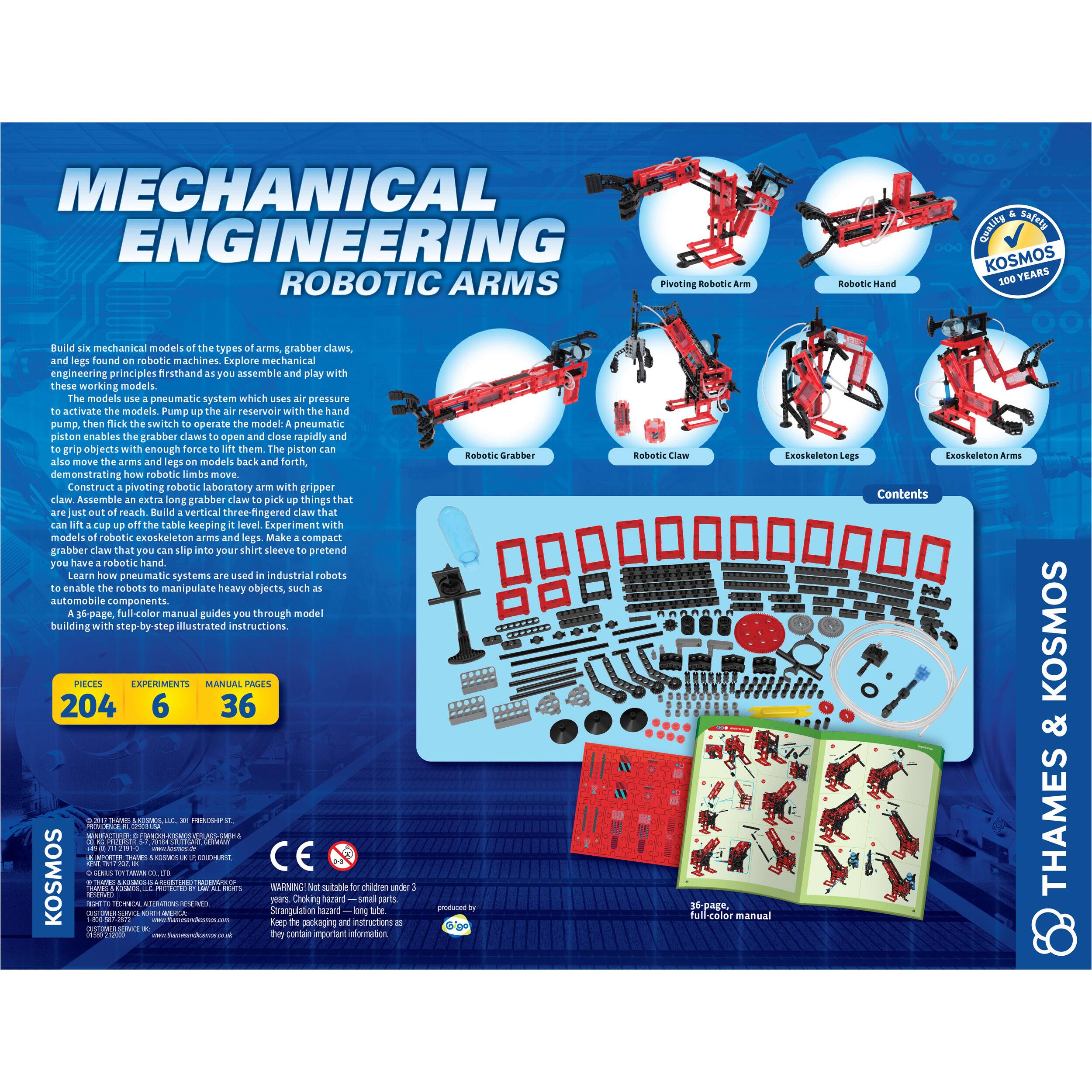 Thames &#x26; Kosmos Mechanical Engineering Robotic Arms Kit