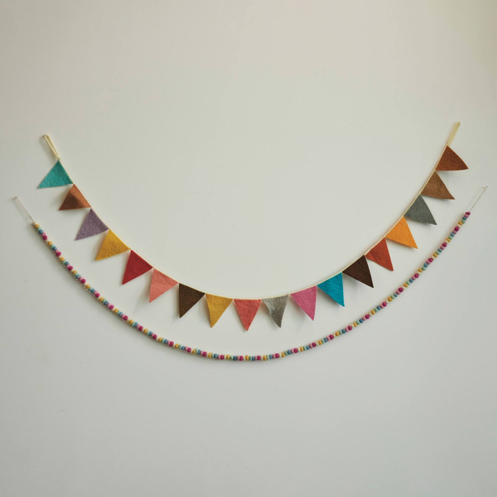 Hello Honey&#xAE; 6ft. Multicolor Glass Bead Garland in Kraft Box