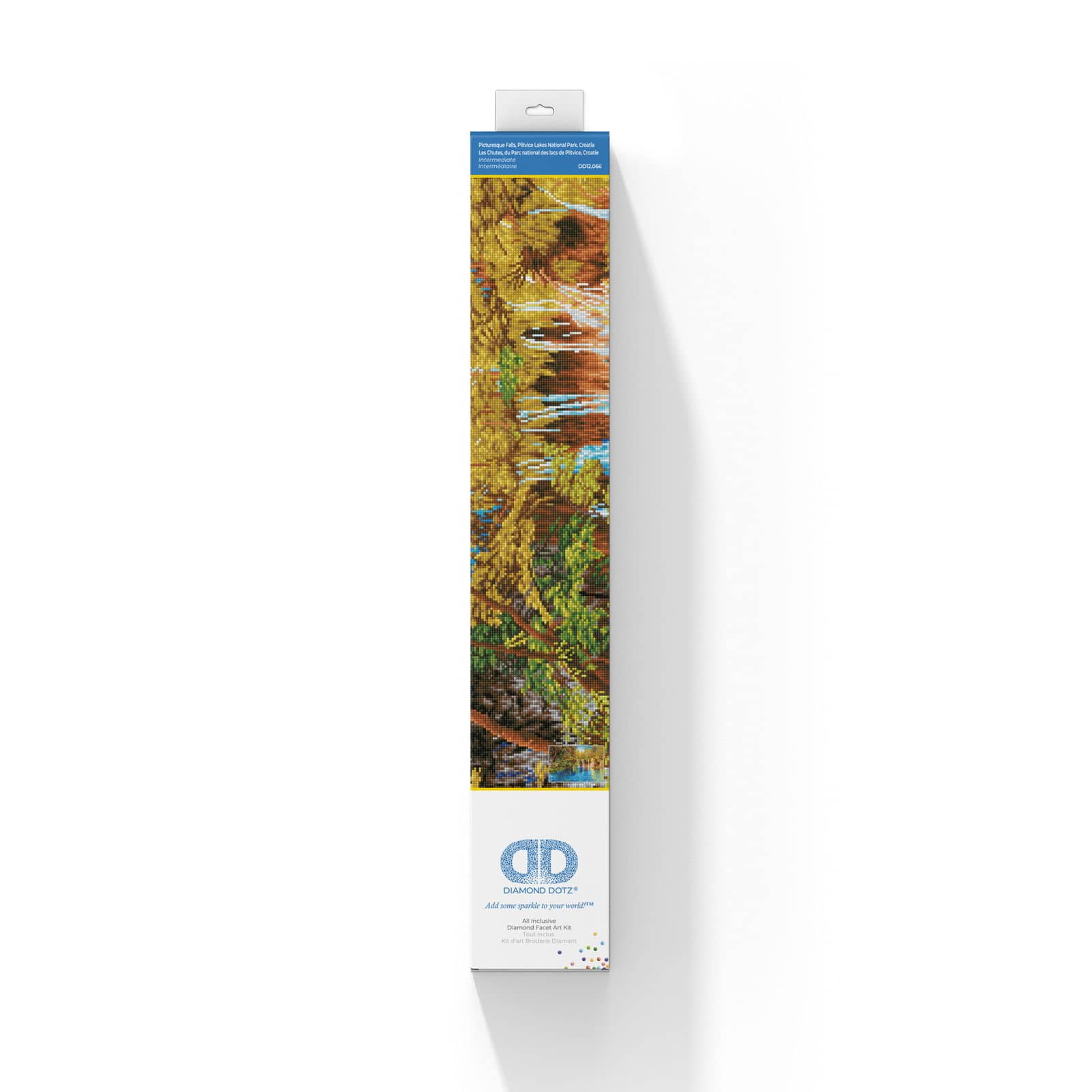 Diamond Dotz® Intermediate Picturesque Falls Plitvice Lakes National Park Diamond Facet Art Kit