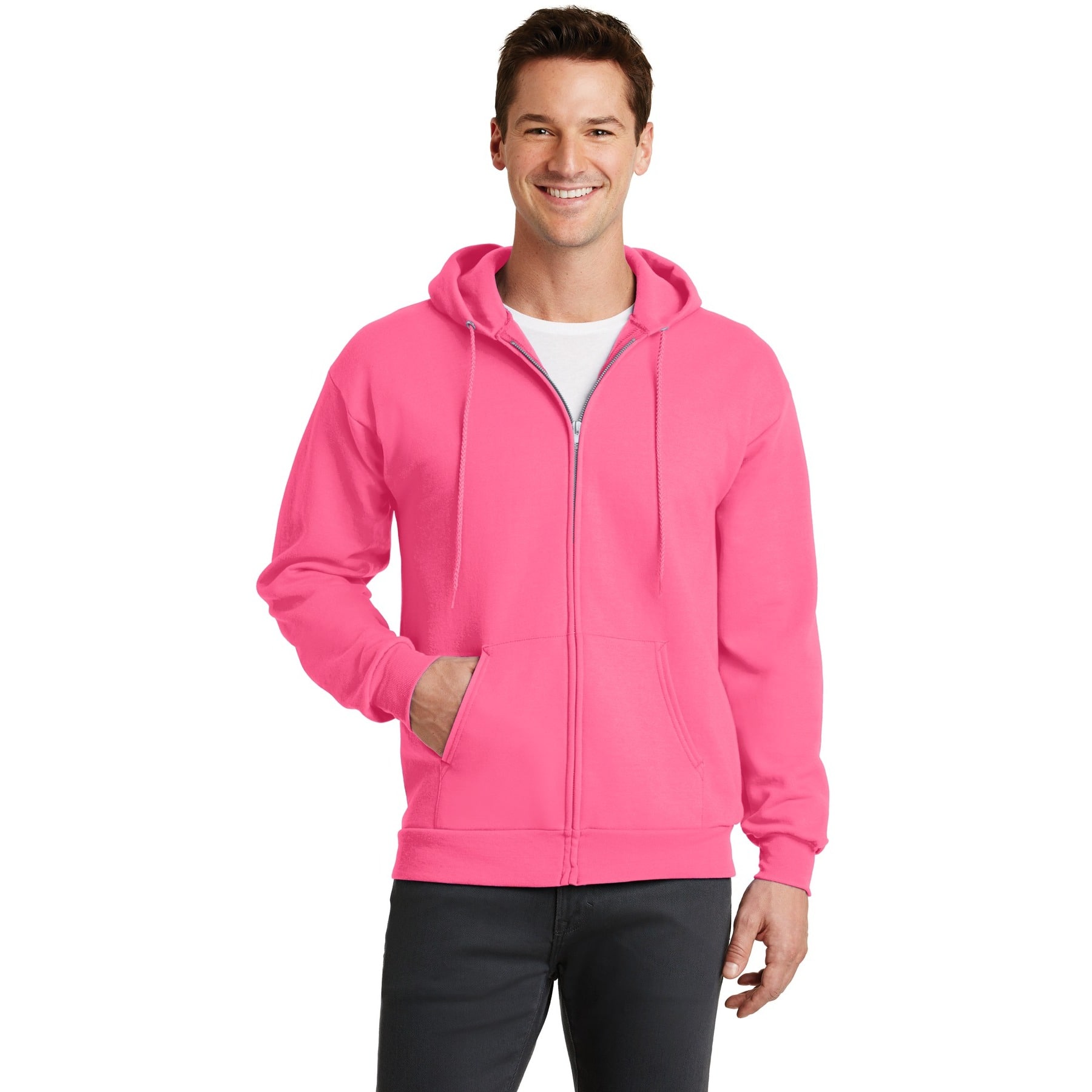 Port &#x26; Company&#xAE; Core Fleece Full-Zip Hooded Sweatshirt