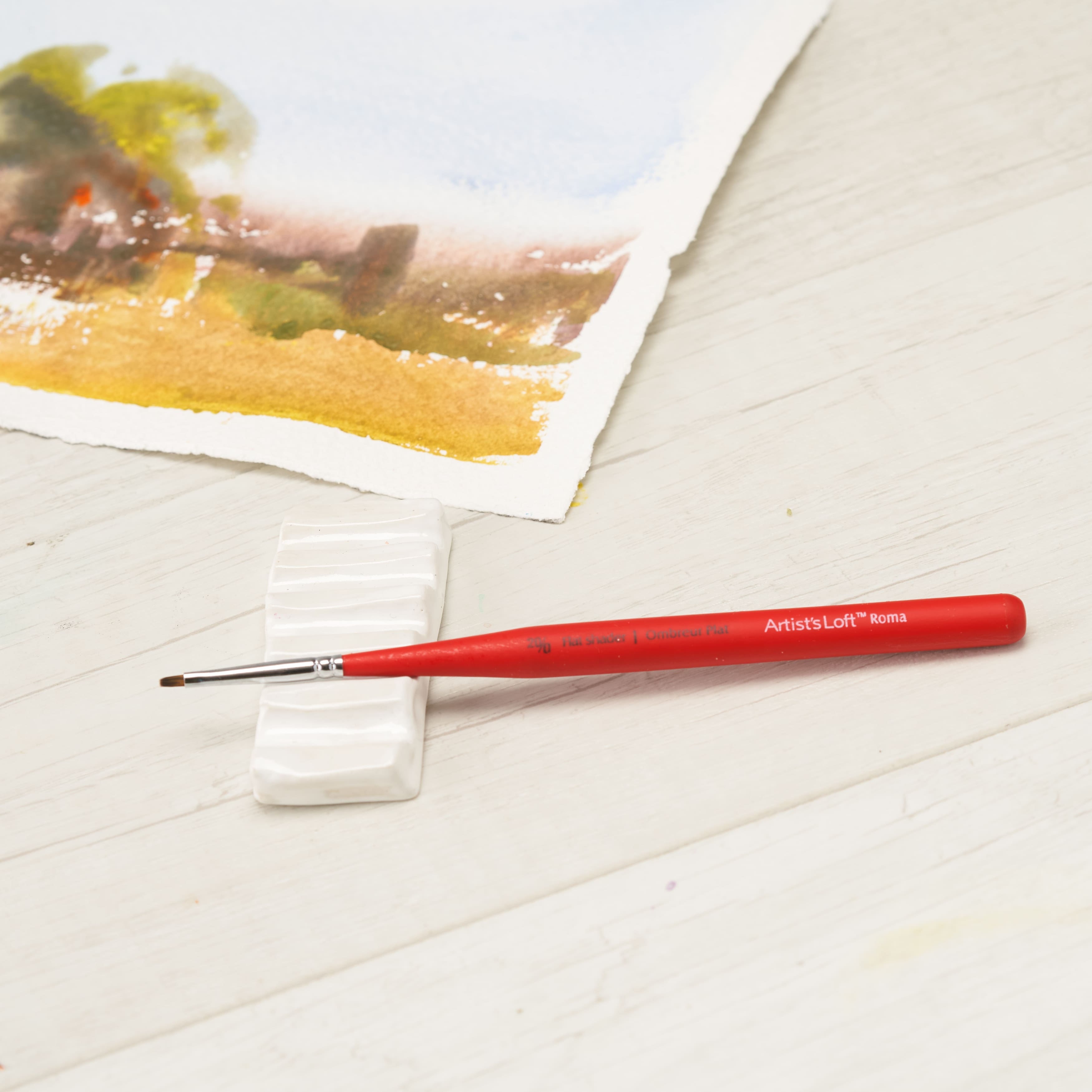 12 Pack: Roma Flat Shader Brush by Artist's Loft™