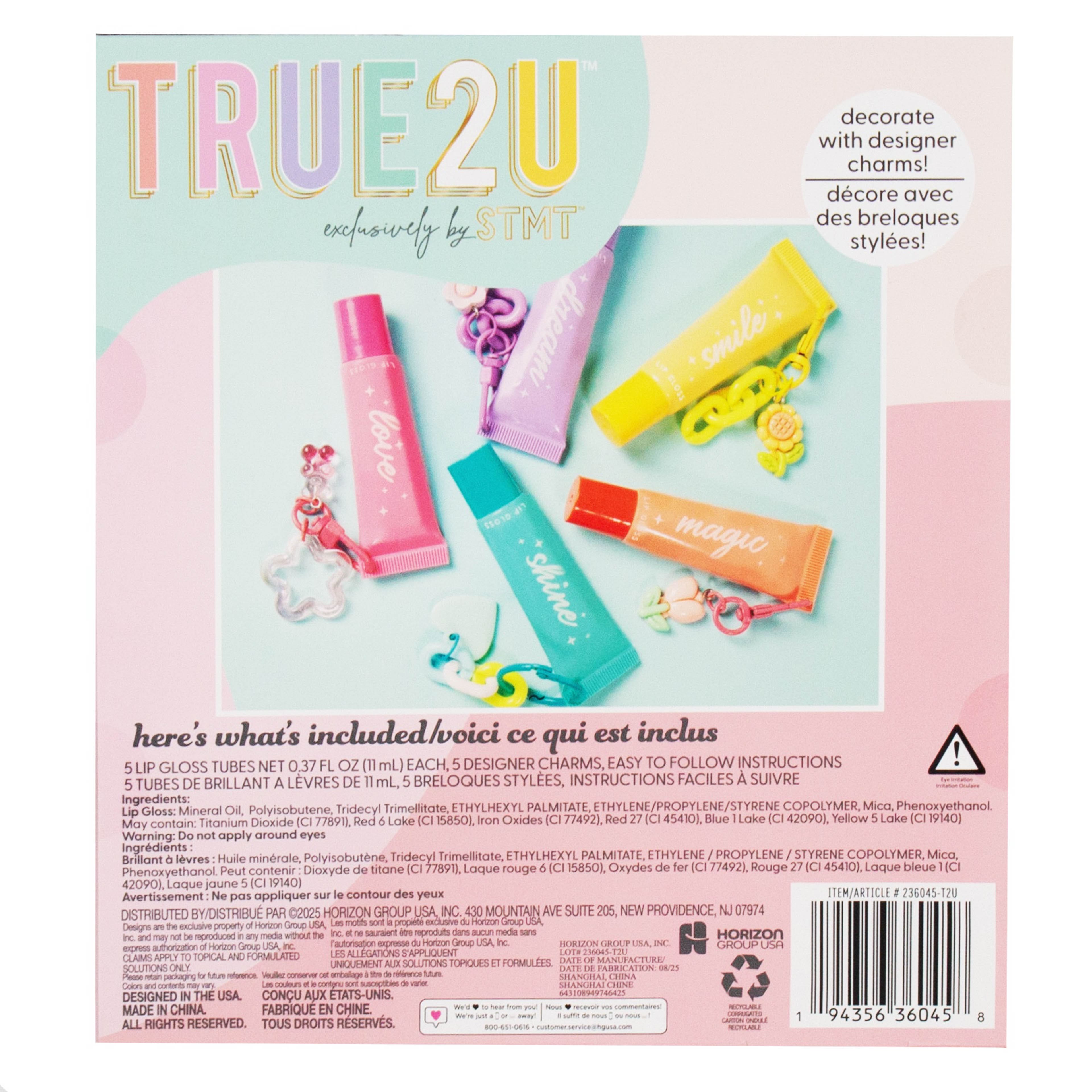 STMT™ True2U™ Lip Gloss Charms