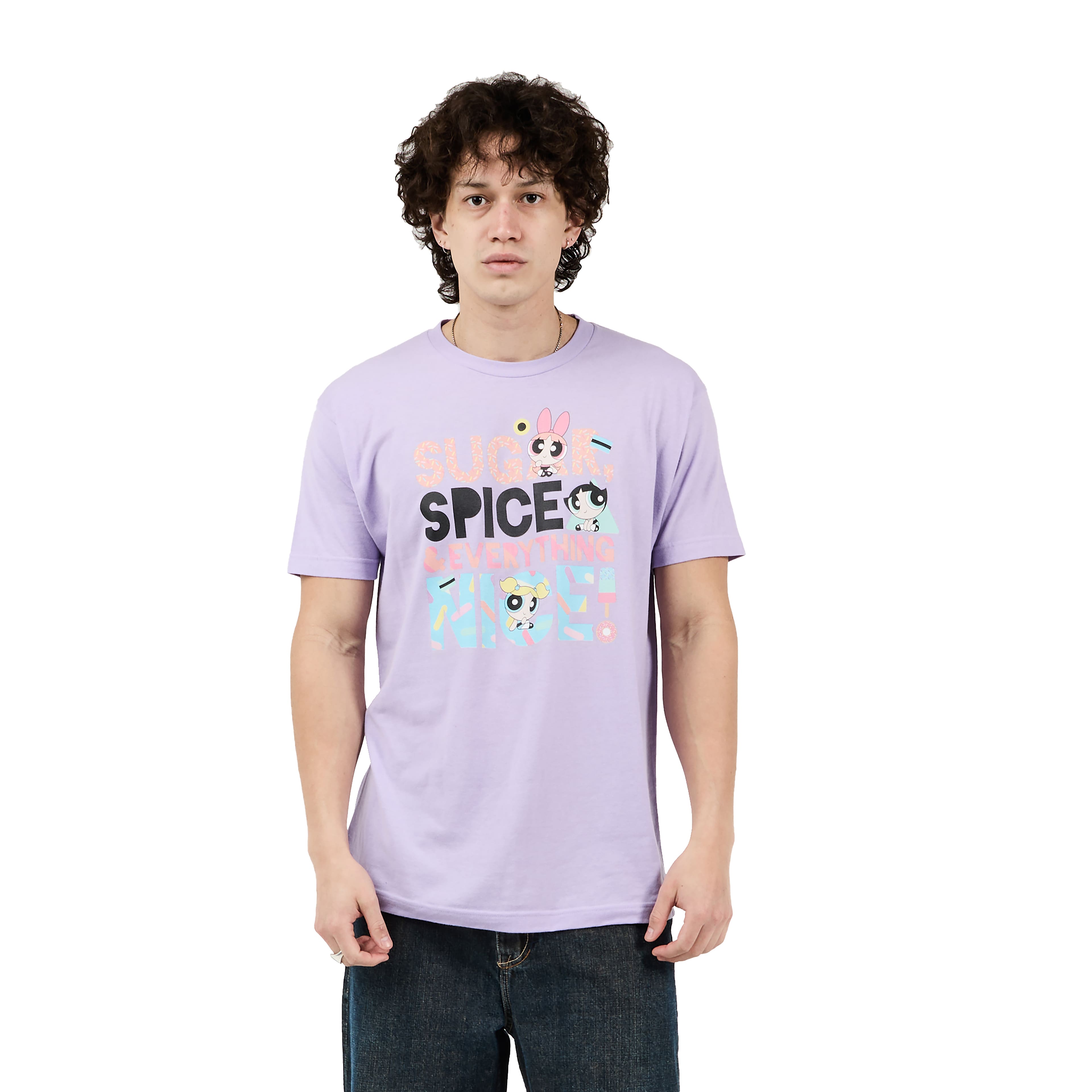 Purple Powerpuff Girls Adult T-Shirt