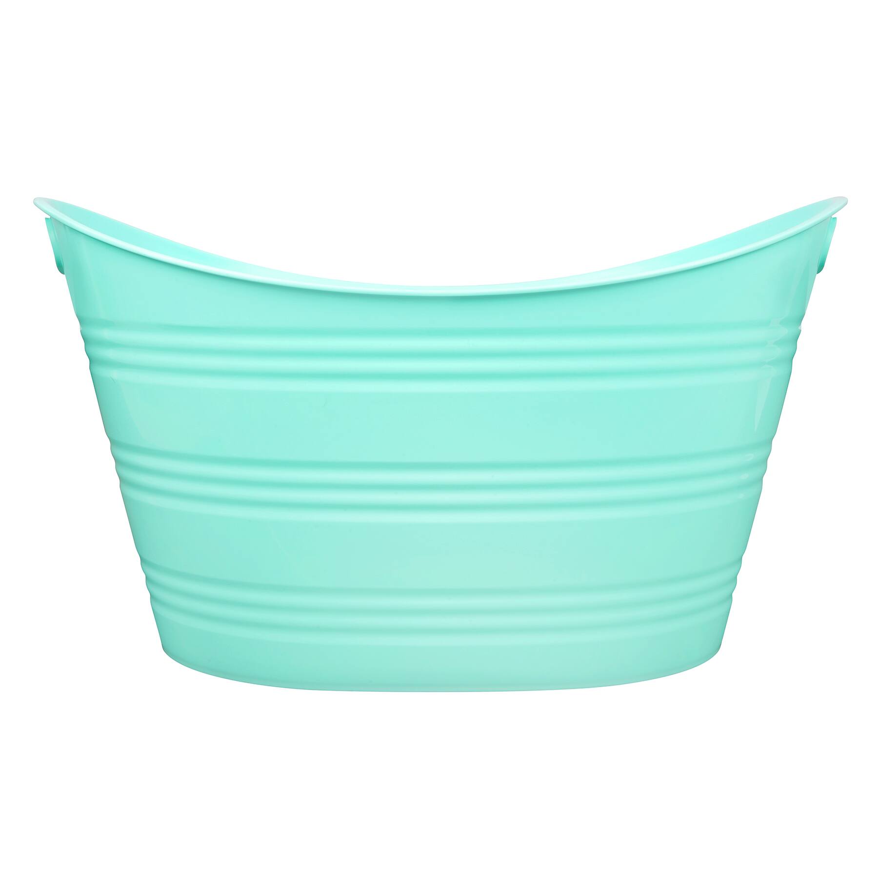 6 Pack: Oval Plastic Tub by Celebrate It&#x2122;