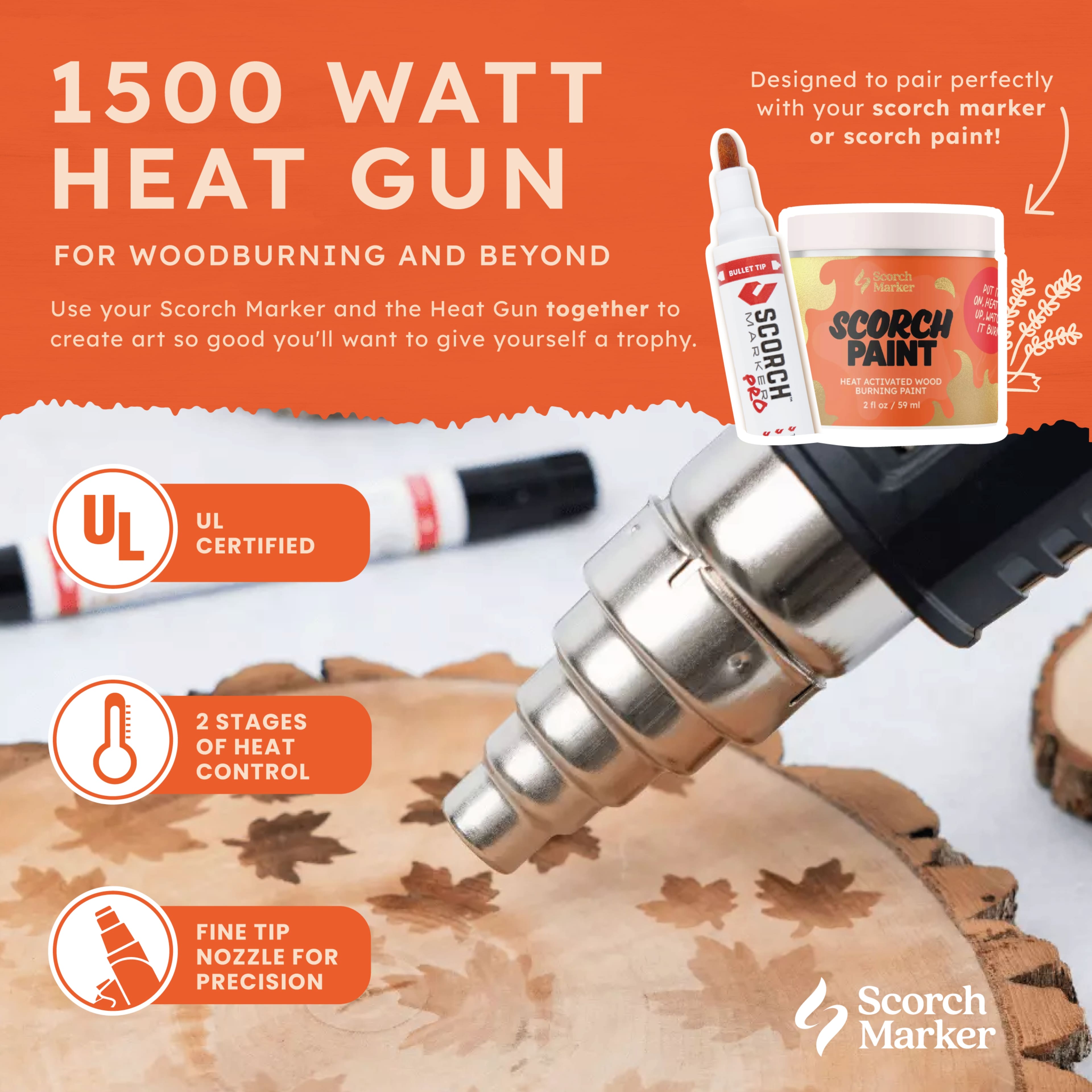 Scorch Marker Heat Gun