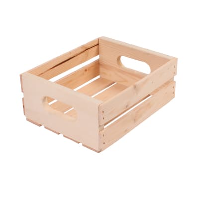 12" x 9.5" Pine Wood Crate by Make Market® image