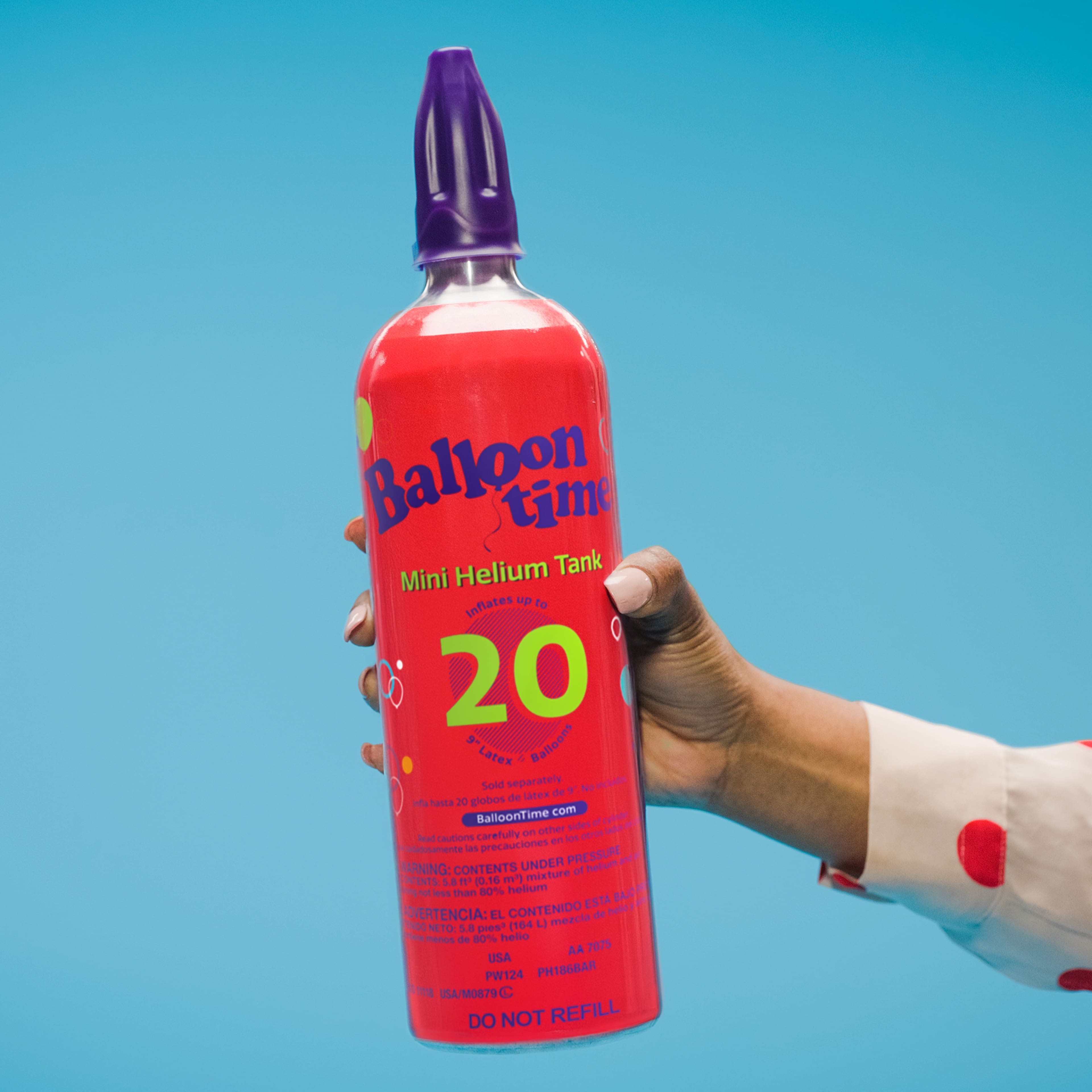 Balloon Time&#xAE; Mini Helium Tank