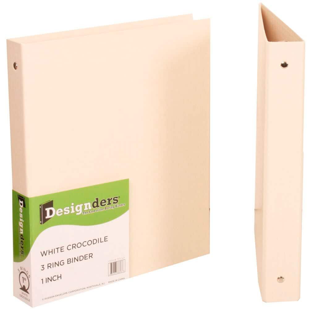 JAM Paper 1" Crocodile Textured 3Ring Binder Binders Michaels