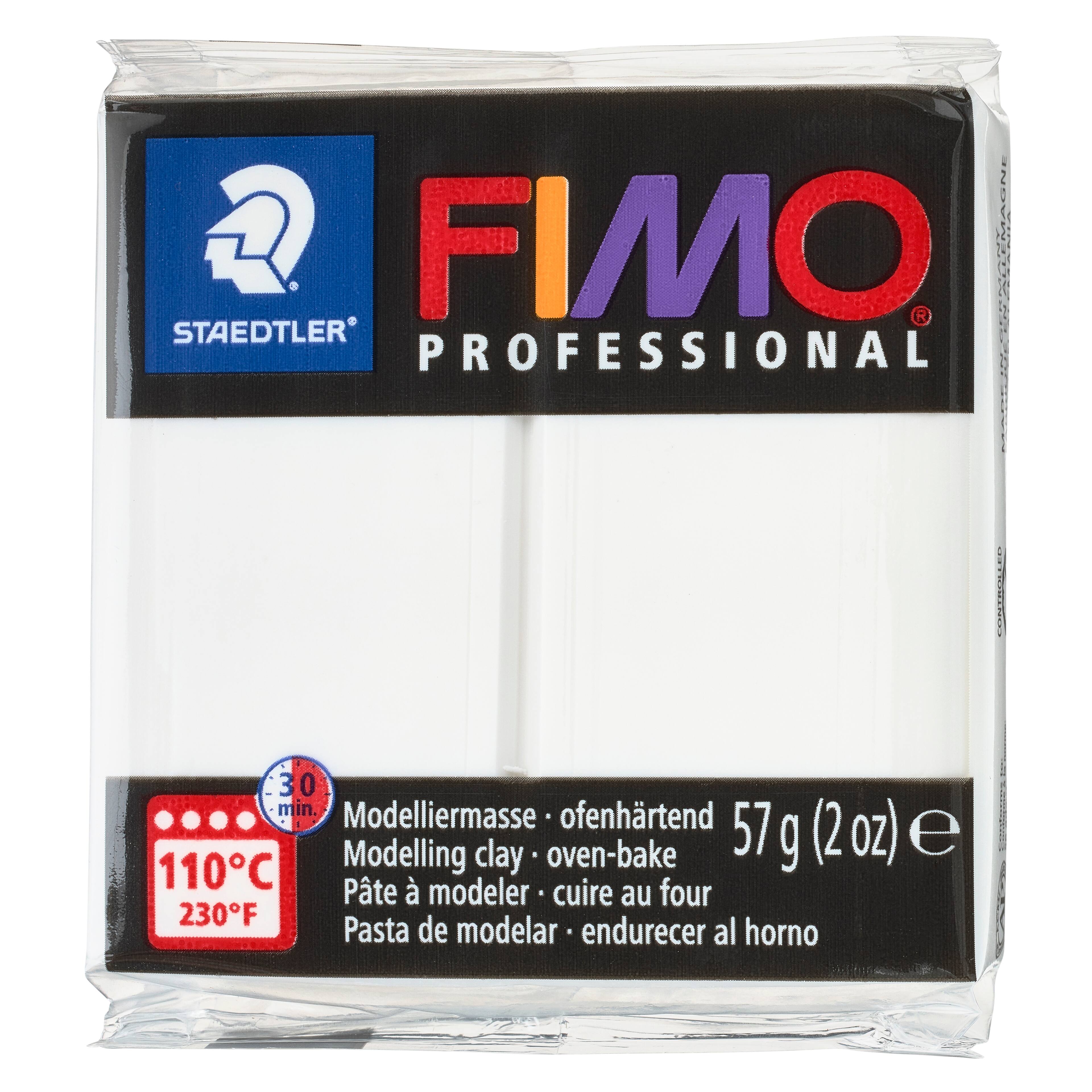 12 Pack: Fimo® Classic White Clay