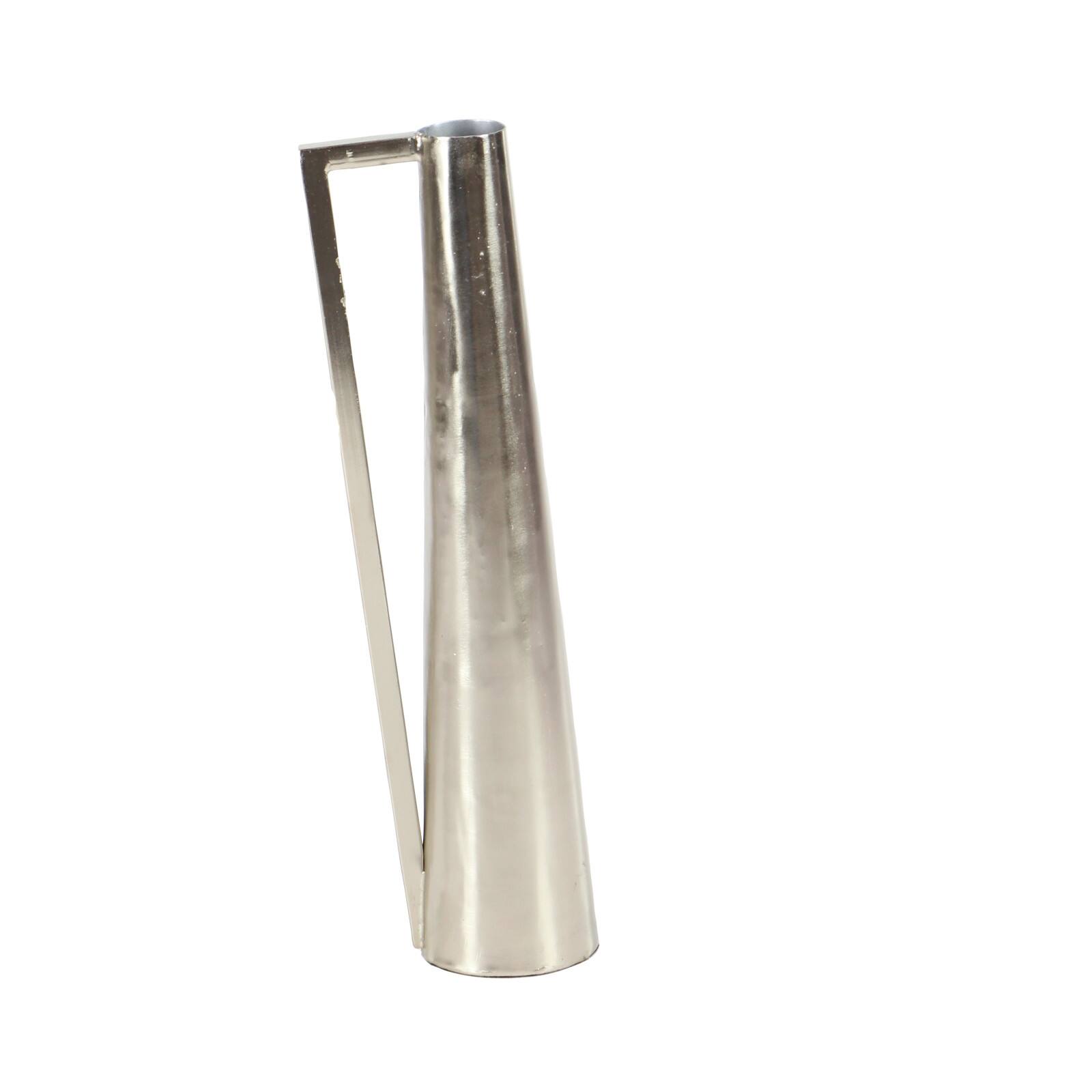 Silver Metal Glam Vase Set