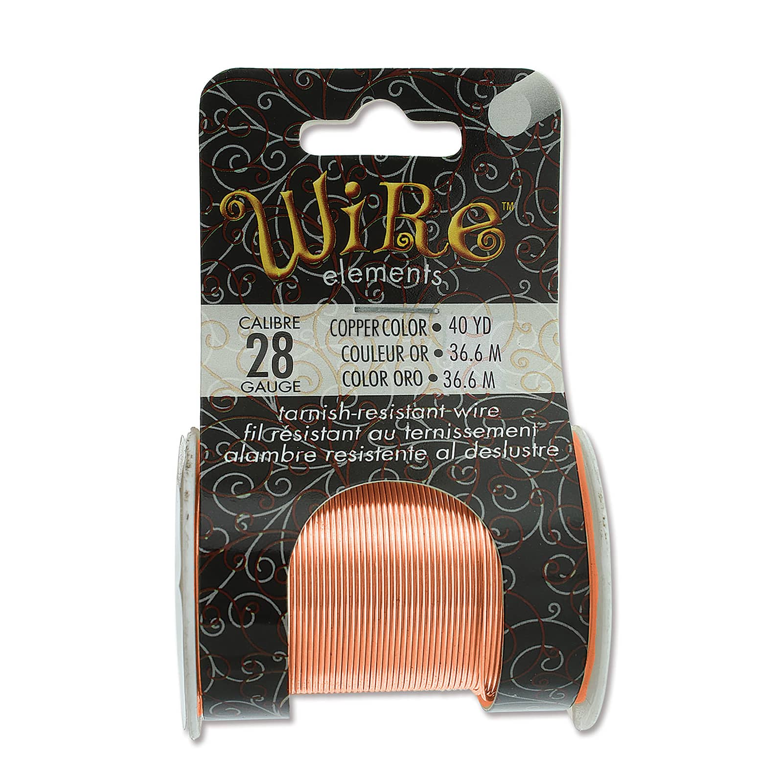 The Beadsmith&#xAE; Wire&#x2122; Elements 28 Gauge Tarnish-Resistant Wire