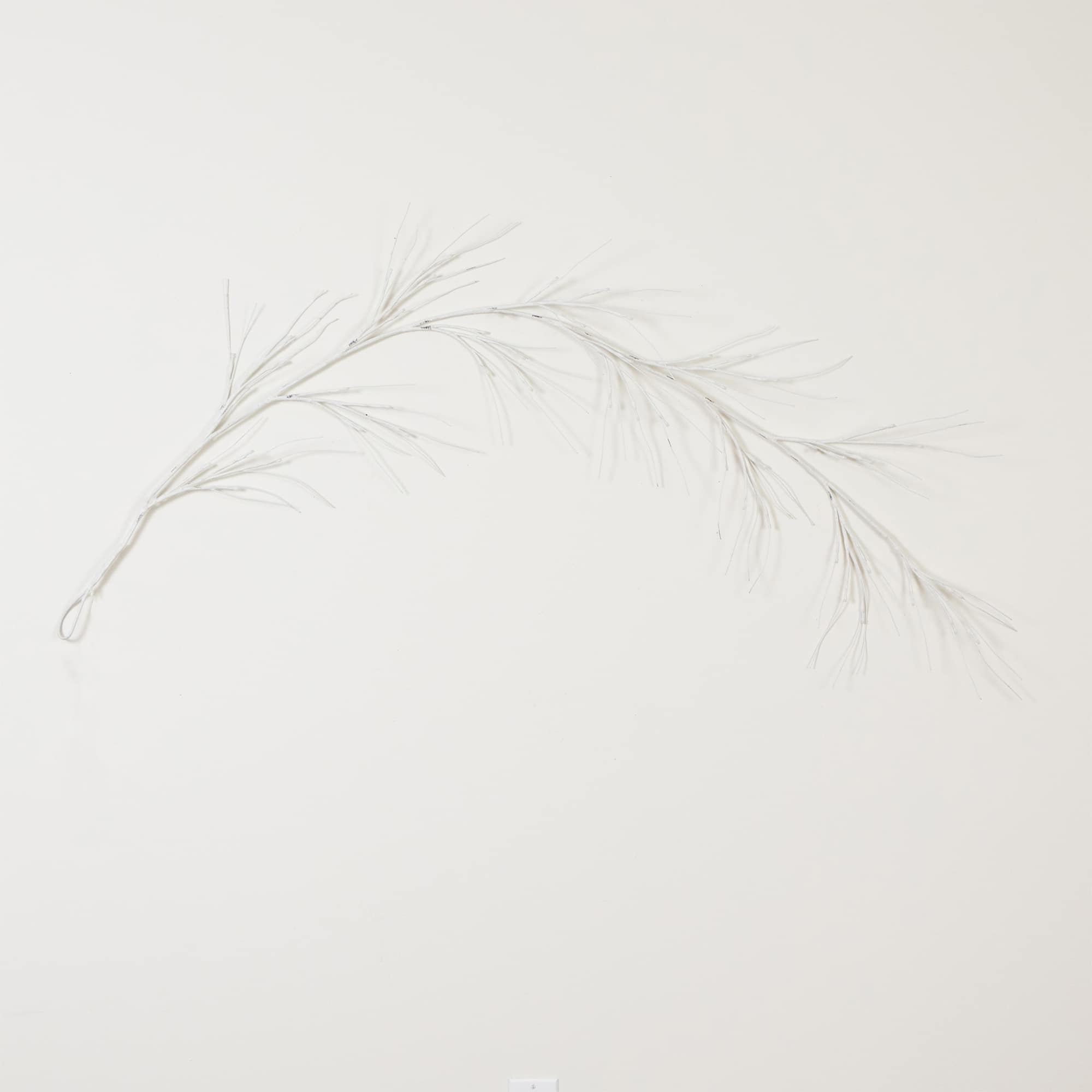 6ft. Artificial White Birch Warm White LED Pre-Lit Garland