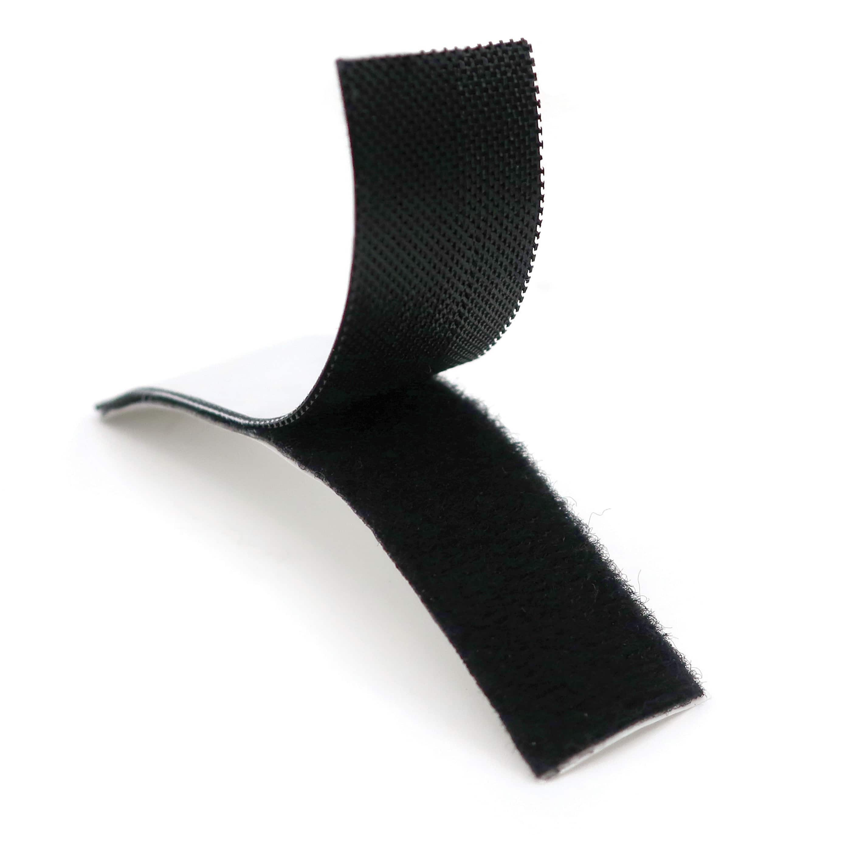 12 Pack: VELCRO&#xAE; Brand Sleek &#x26; Thin&#x2122; Stick On Black Fastener Roll