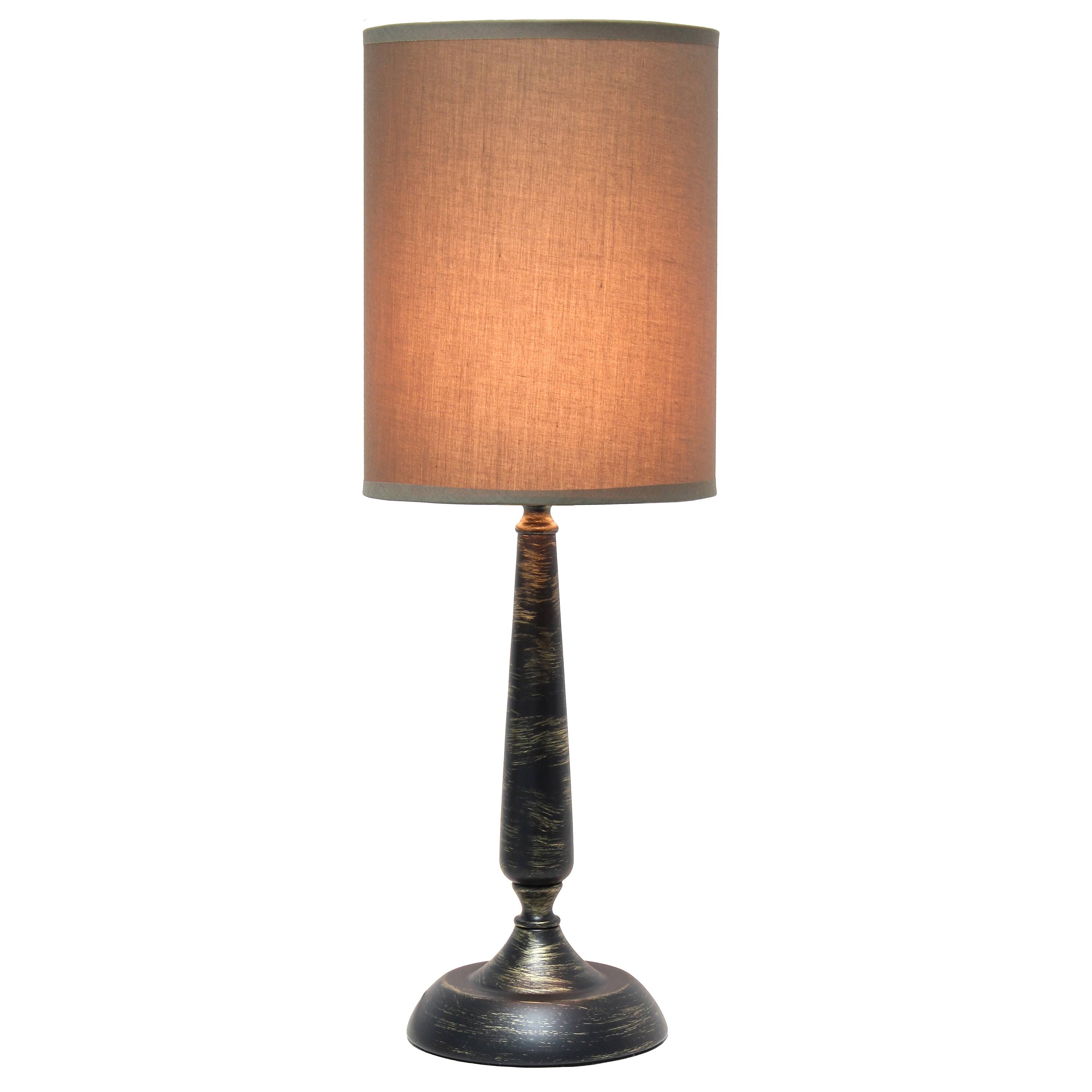 Simple Designs 23&#x22; Traditional Candlestick Table Lamp