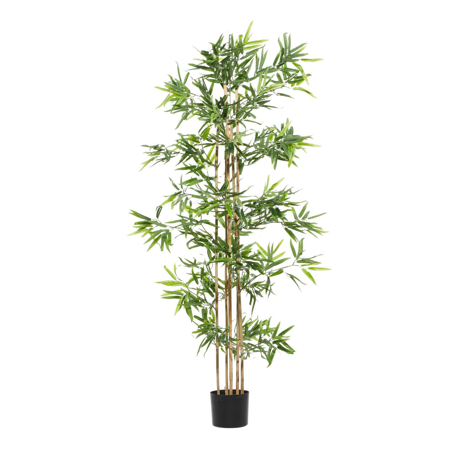 Artificial Bamboo Plants Indoor, 77&#x22;, Green