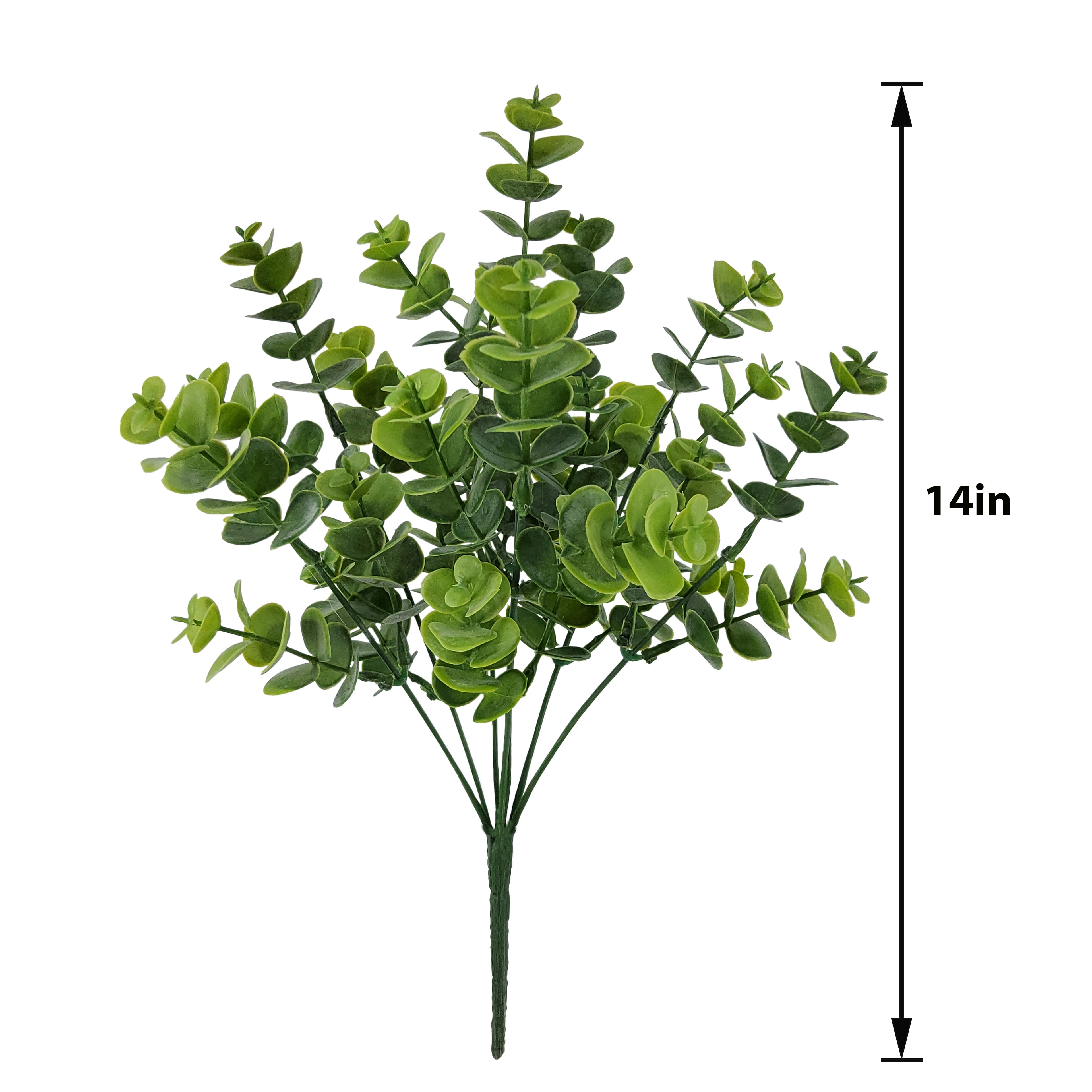 14&#x22; Dark Green Leaf Eucalyptus Bush by Ashland&#xAE;