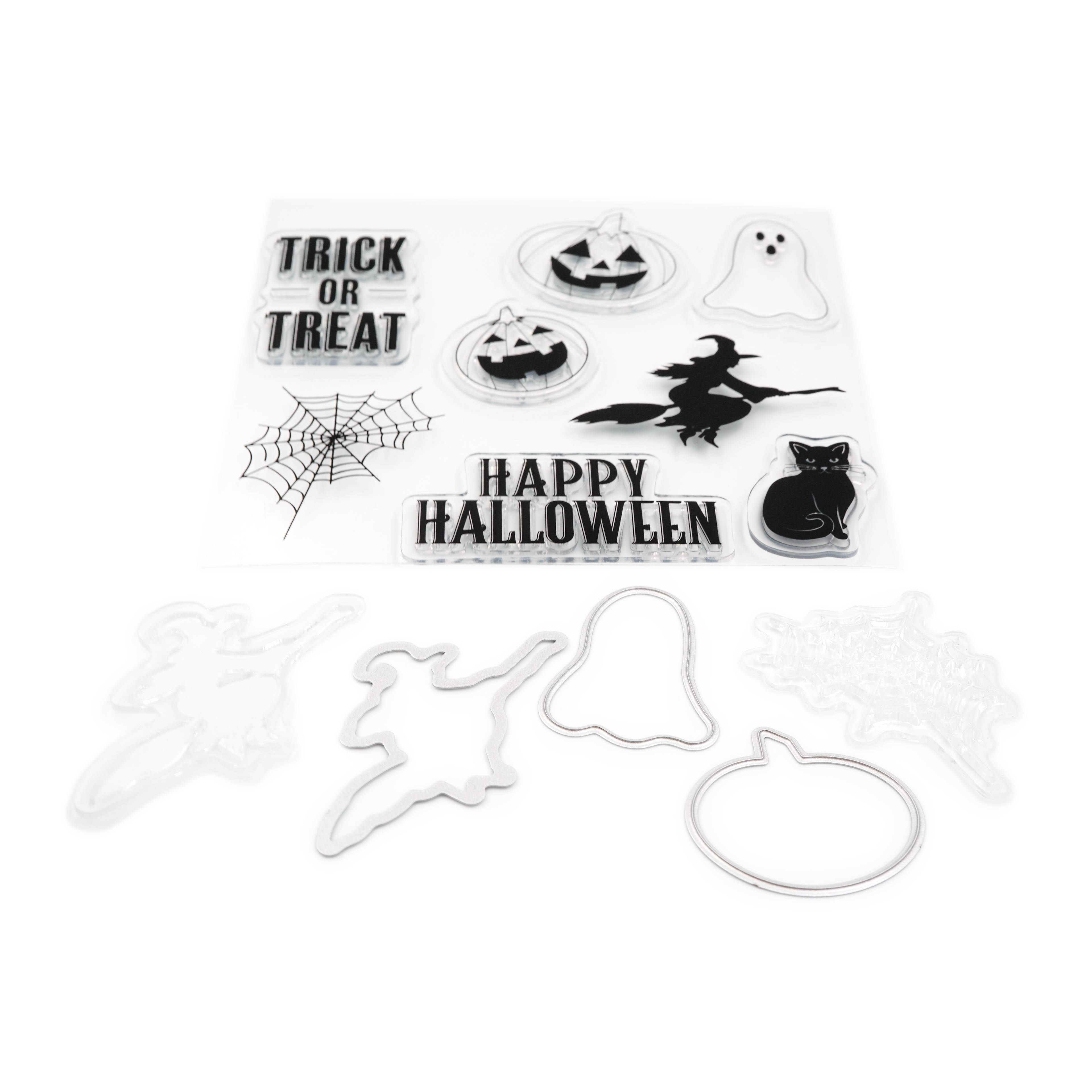 Vintage Halloween Clear Stamp & Die Set by Recollections™