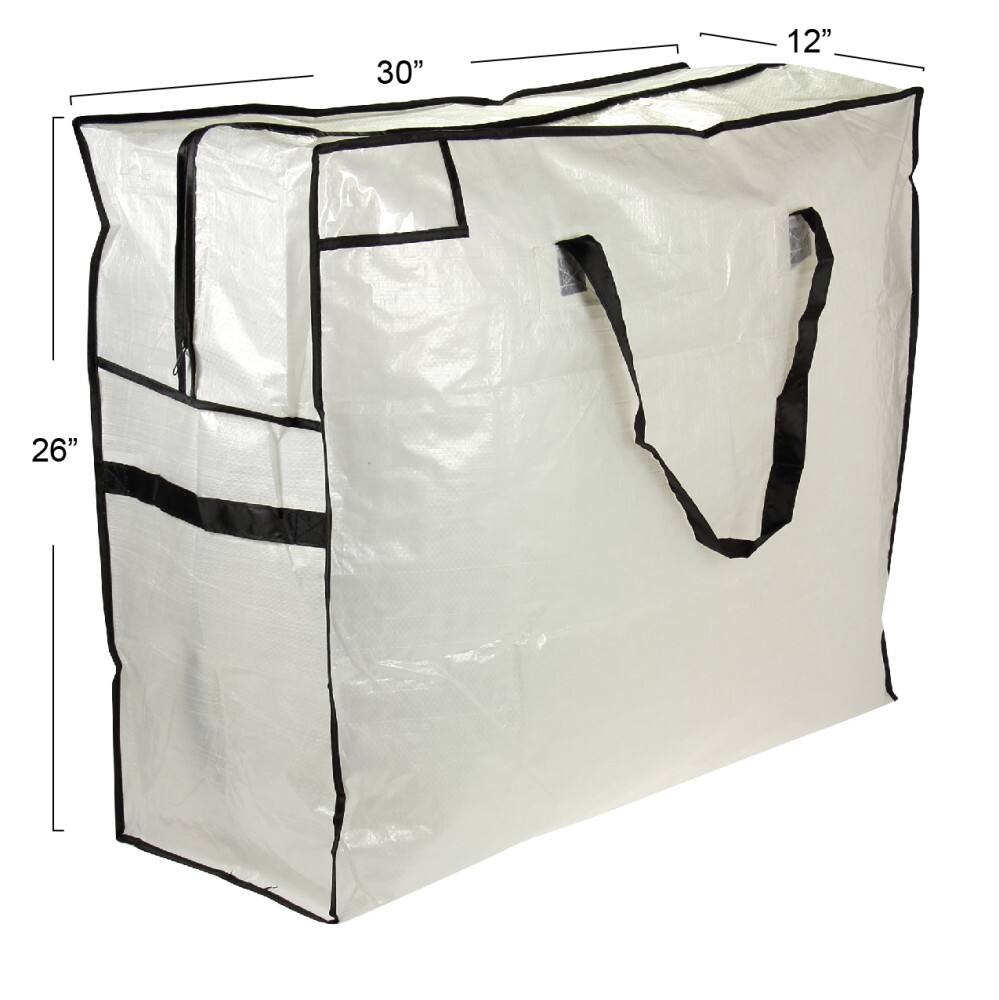 Household Essentials Black &#x26; White Tote Bag