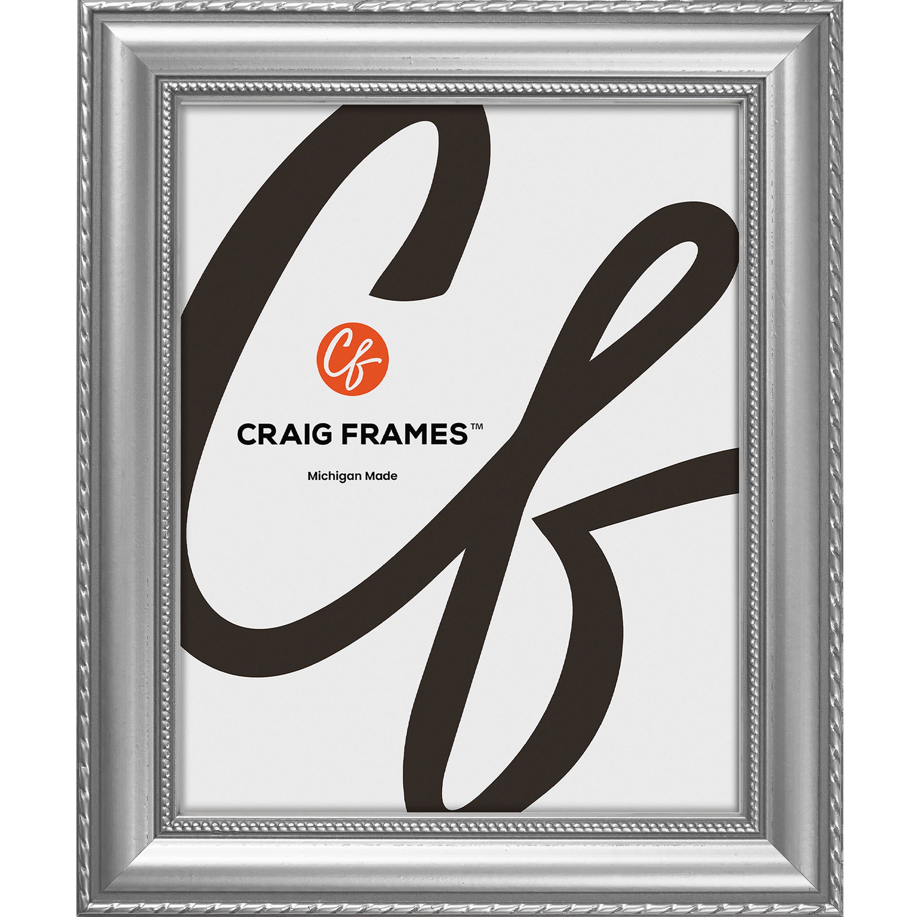 Craig Frames Victoria Silver Picture Frame
