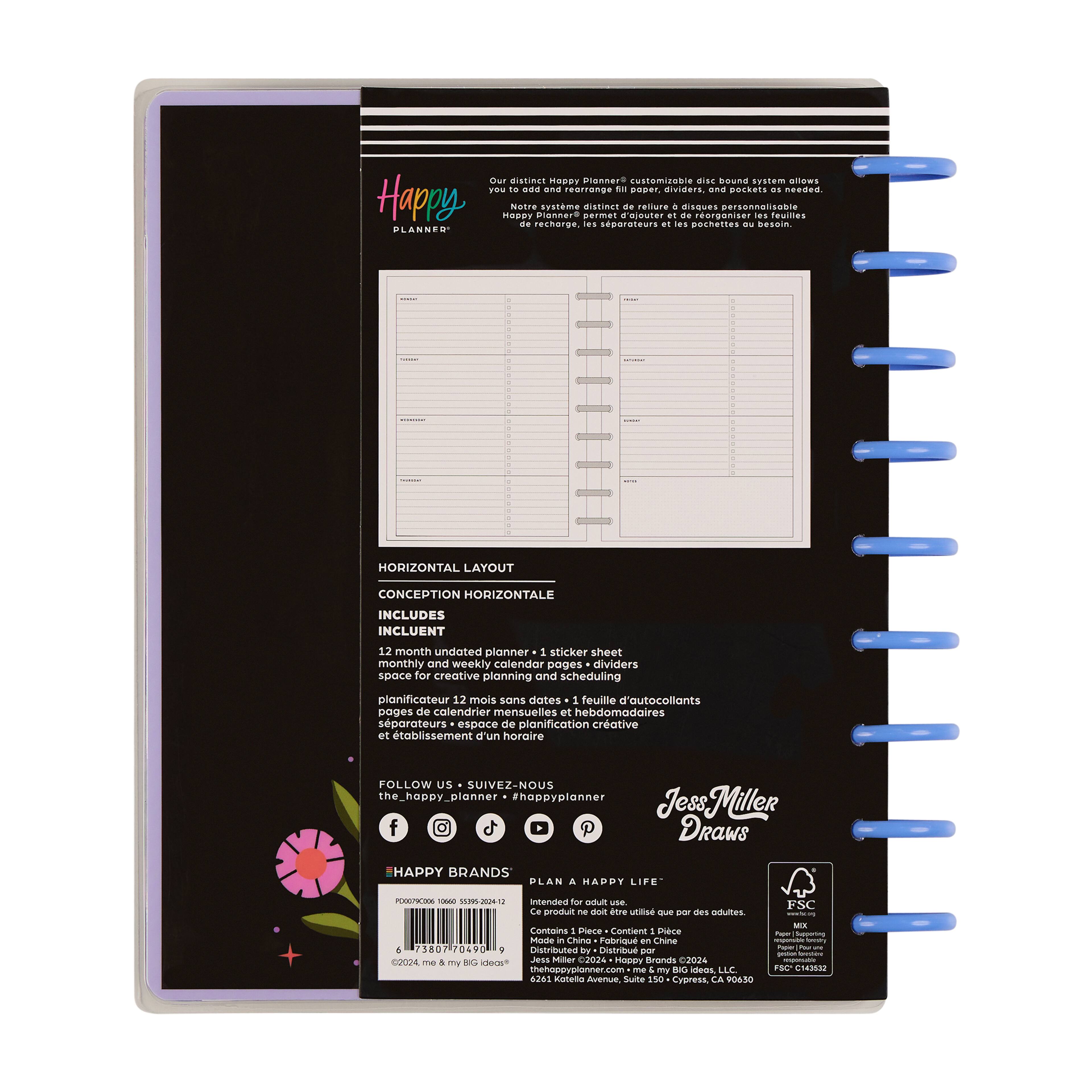The Classic Happy Planner® Mystic Blooms
