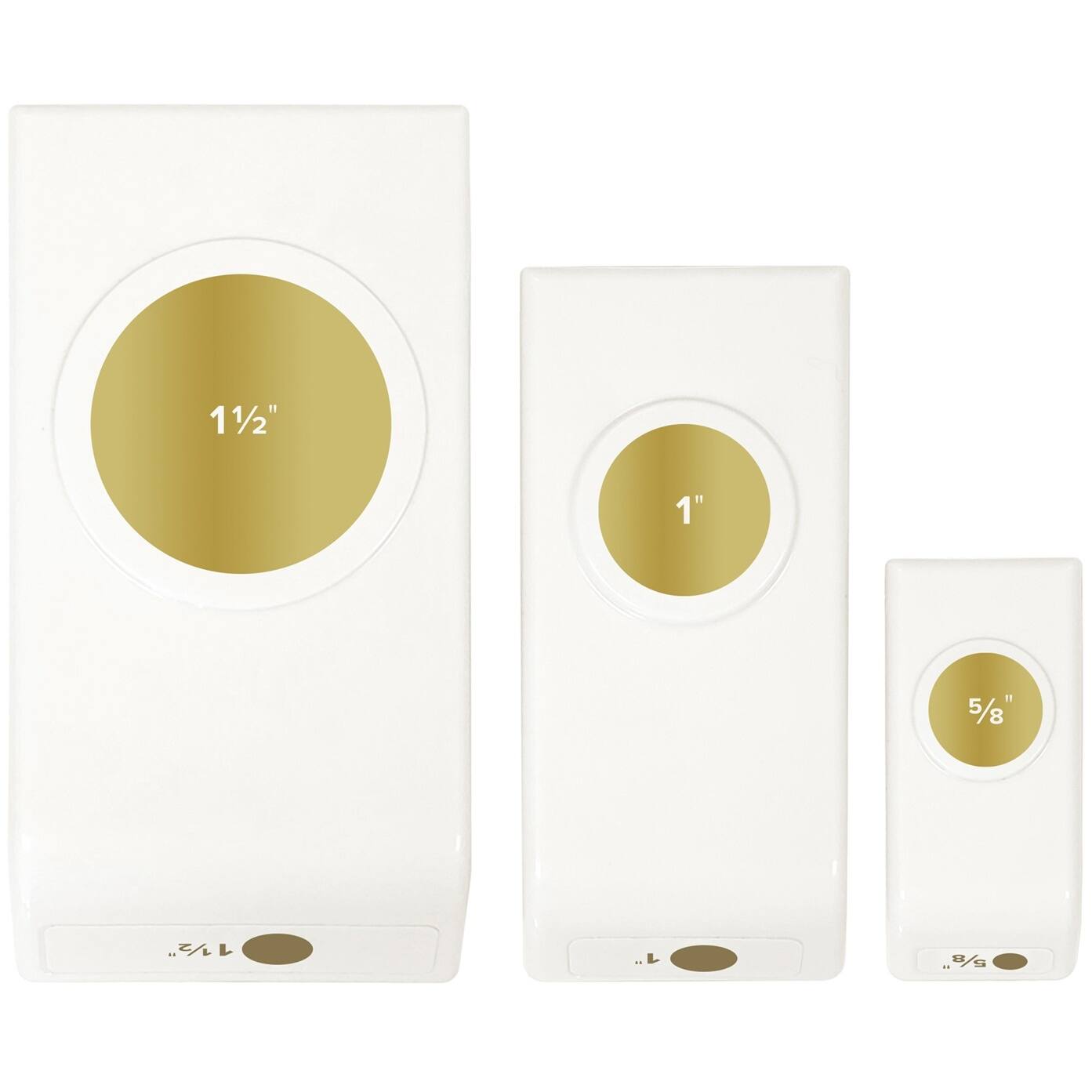 We R Memory Keepers® Circle Layering Punches, 3ct.