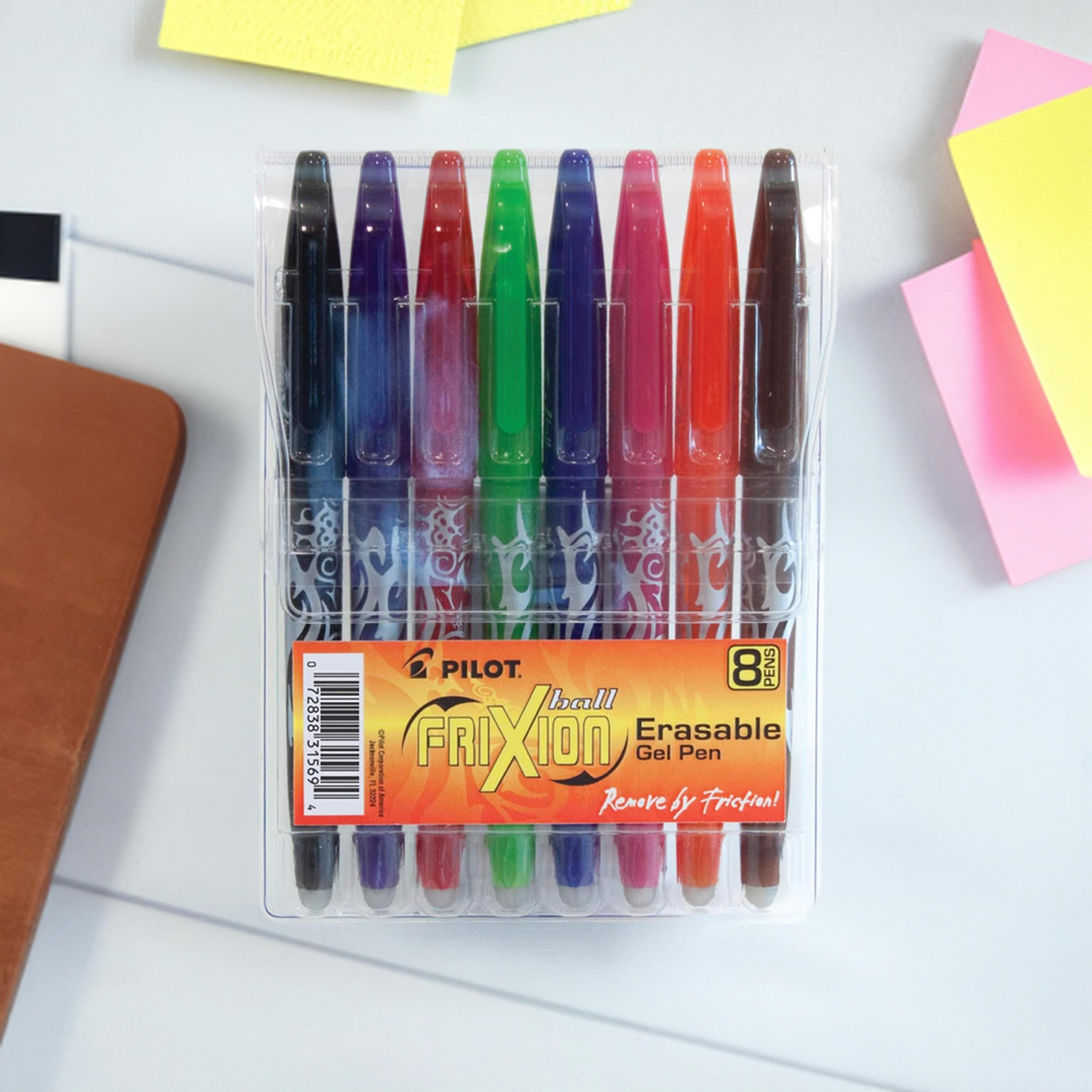 Pilot® FriXion Ball Erasable 8 Color Gel Pen Set
