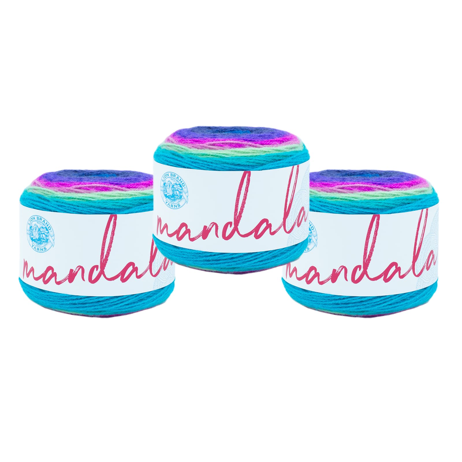 3 Pack Lion Brand&#xAE; Mandala&#xAE; Yarn