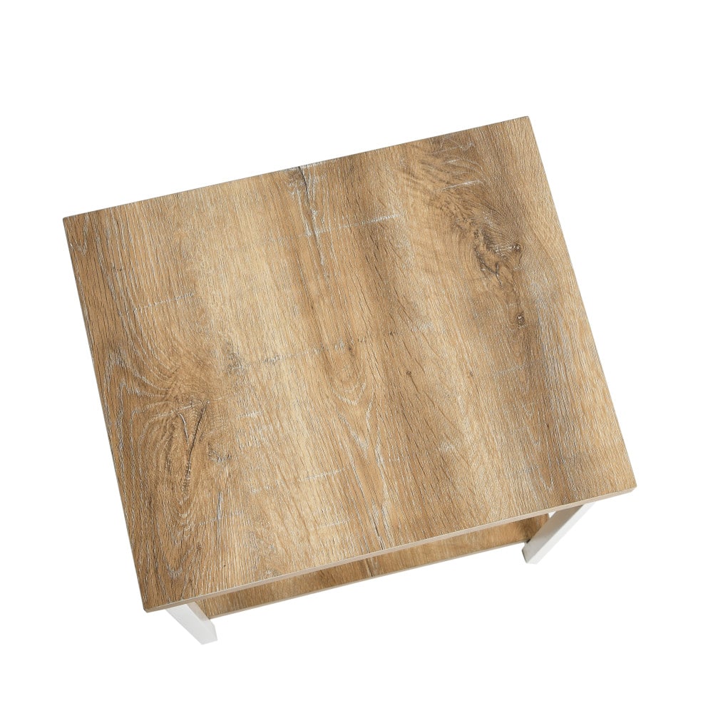 Household Essentials Jamestown 2-Shelf End Table