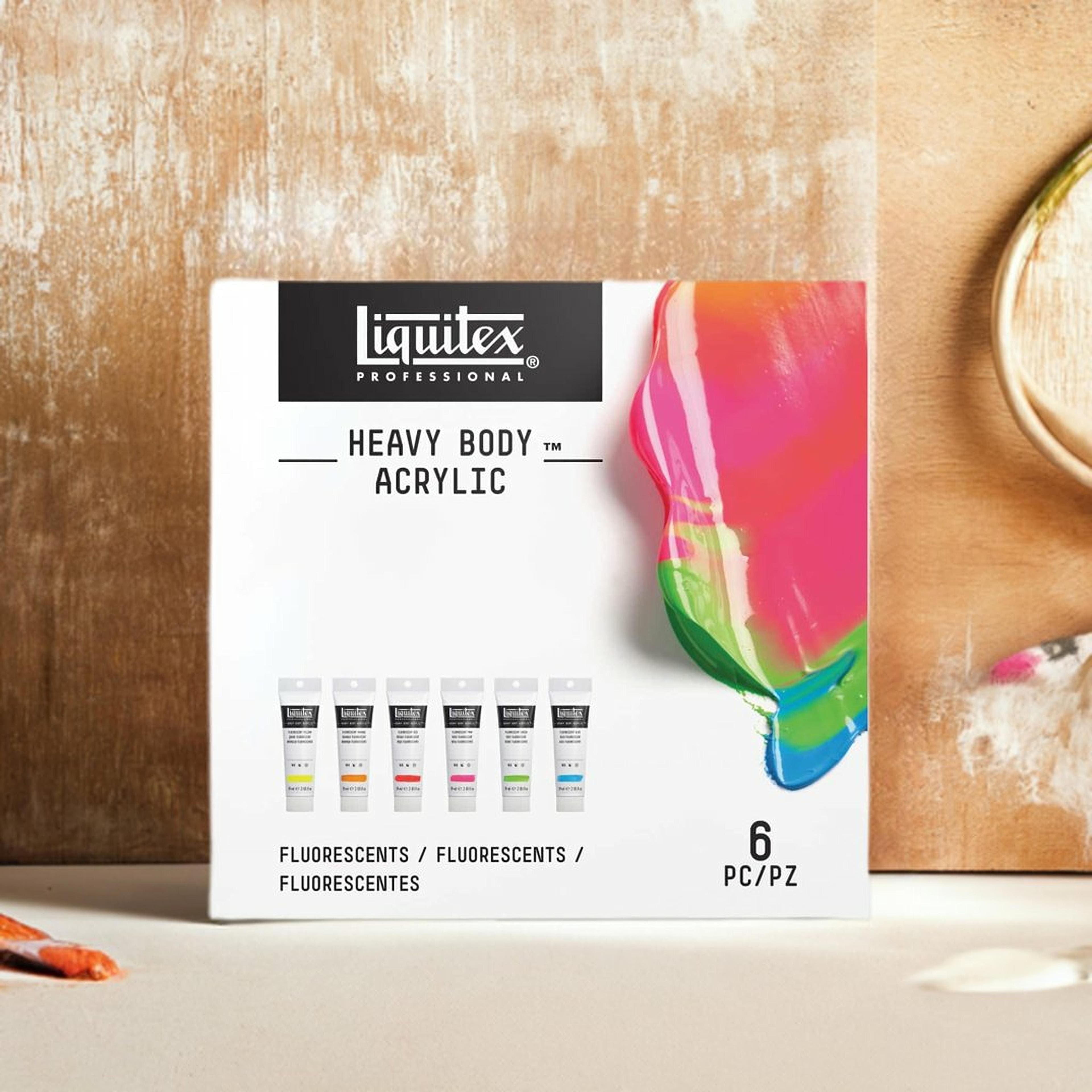 Liquitex&#xAE; Professional Heavy Body Acrylic Fluorescents Set