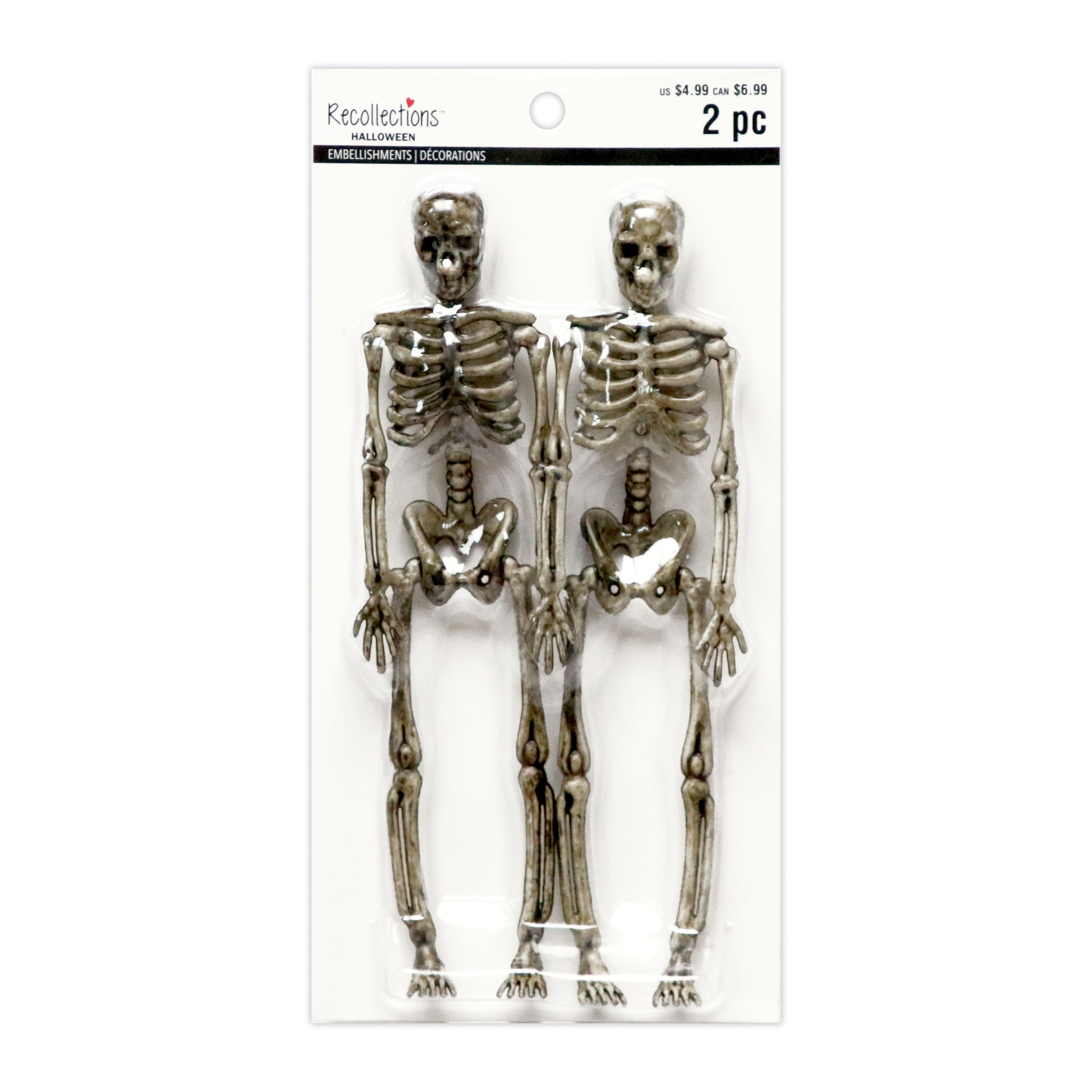 Old Skeleton Embellishments, 2ct. by Recollections&#x2122;