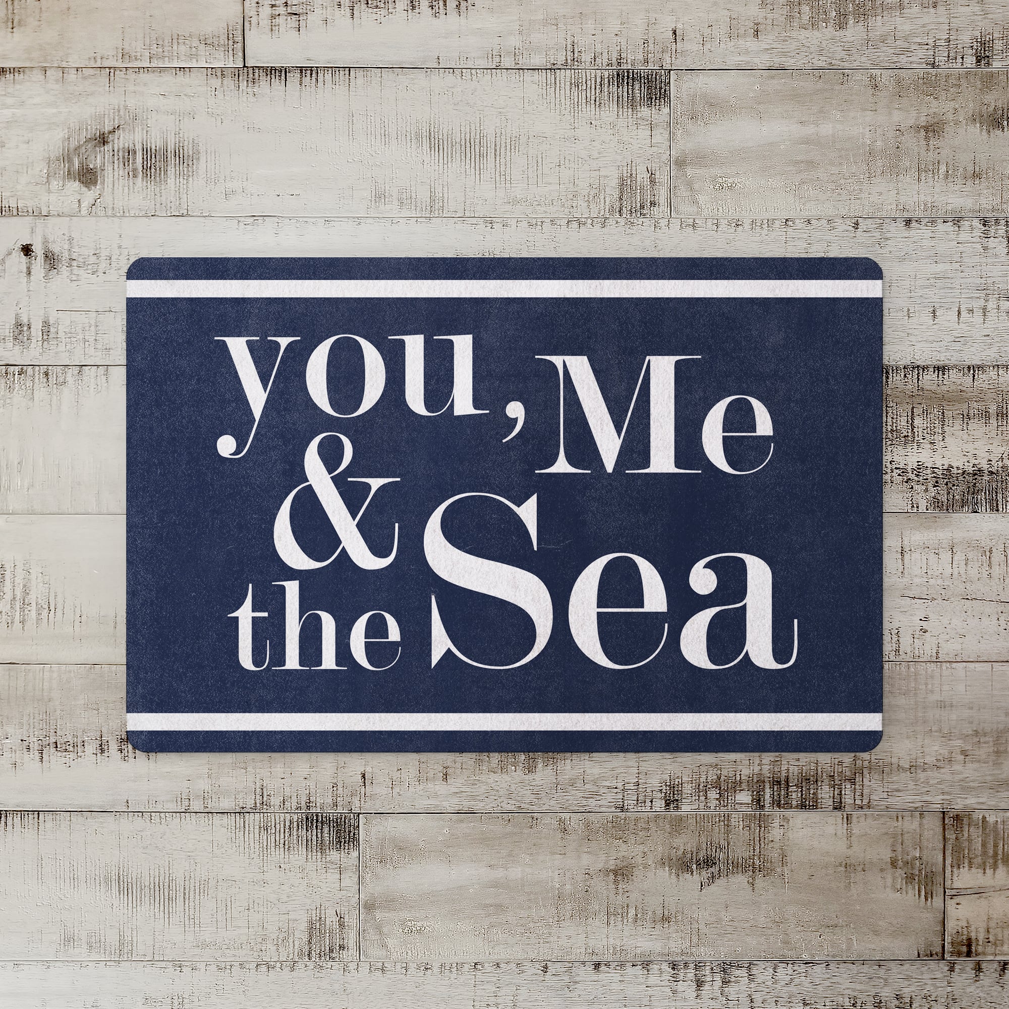 You, Me & the Sea Floor Mat