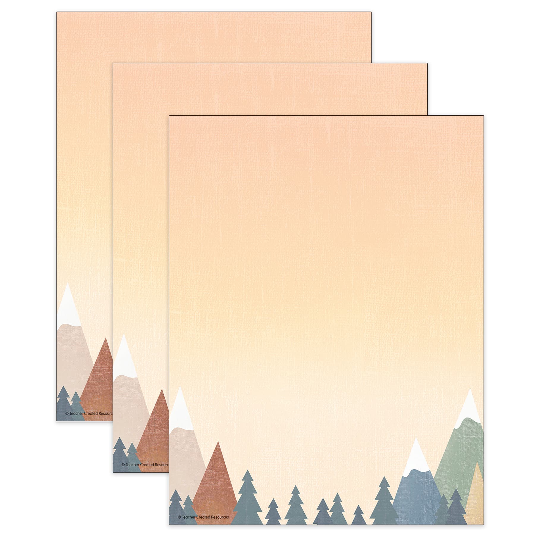 Teacher Created Resources® Moving Mountains Computer paper, 3 Packs of 150