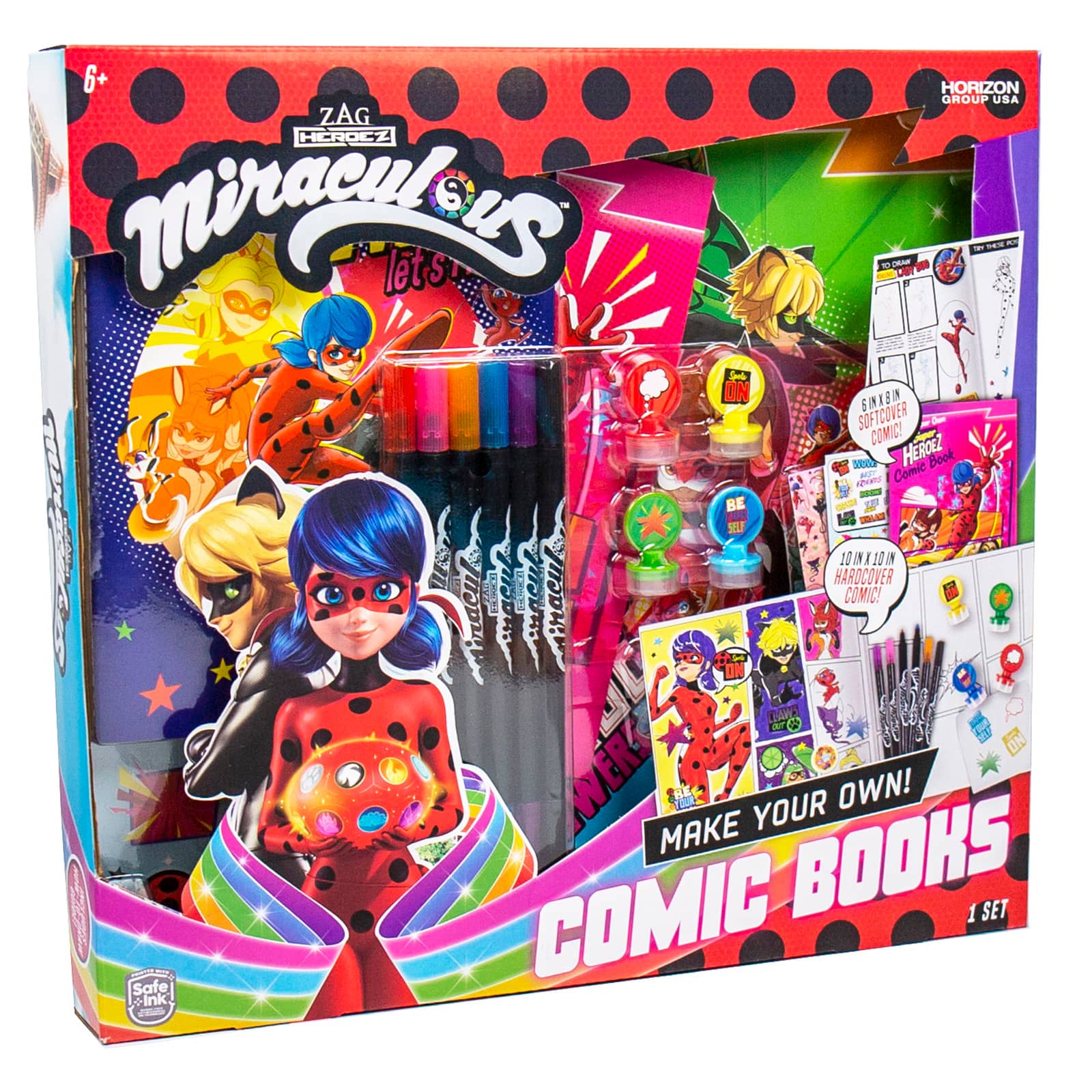 Miraculous Make Your Own Comic Books
