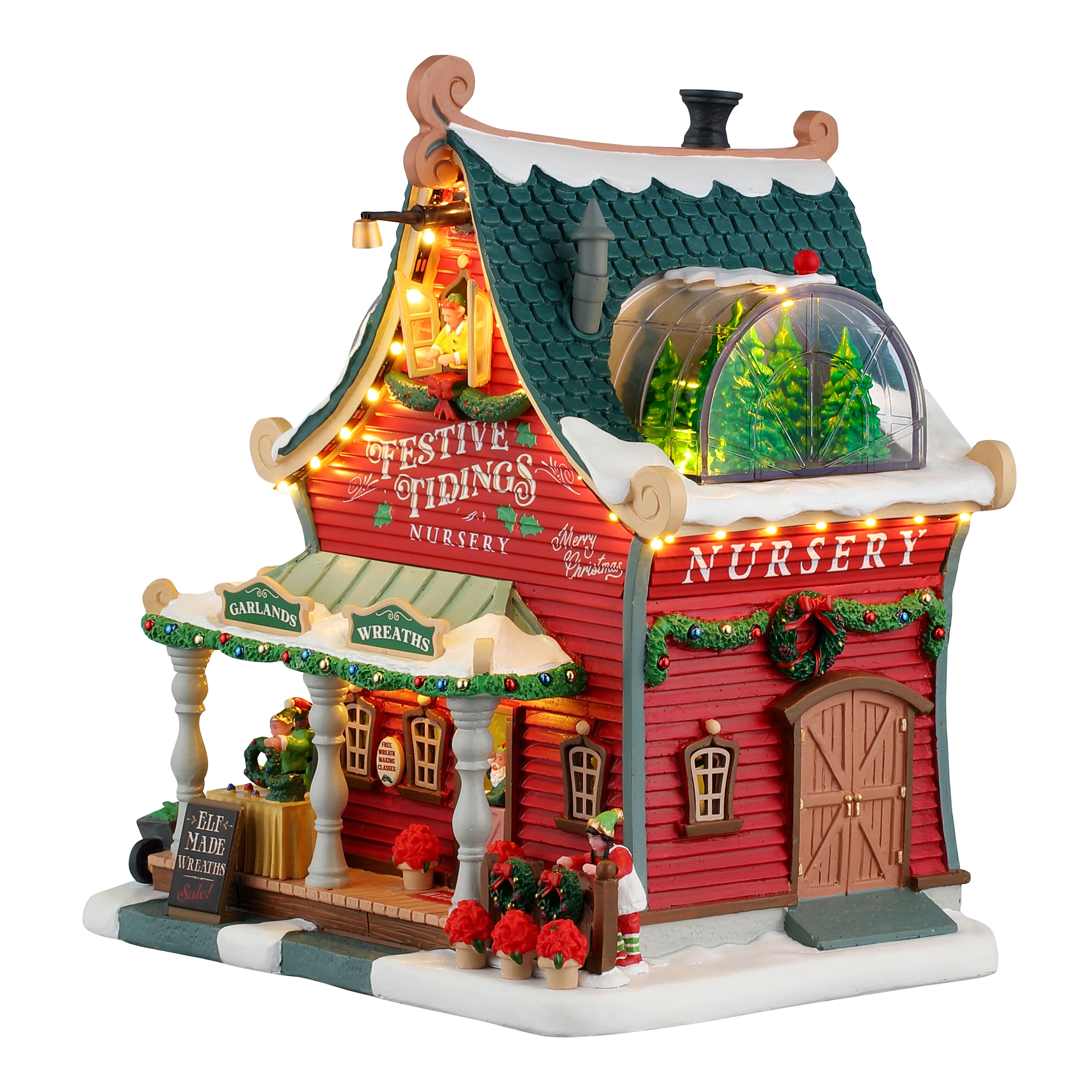 Lemax&#xAE; Santa&#x27;s Wonderland Festive Tidings Nursery