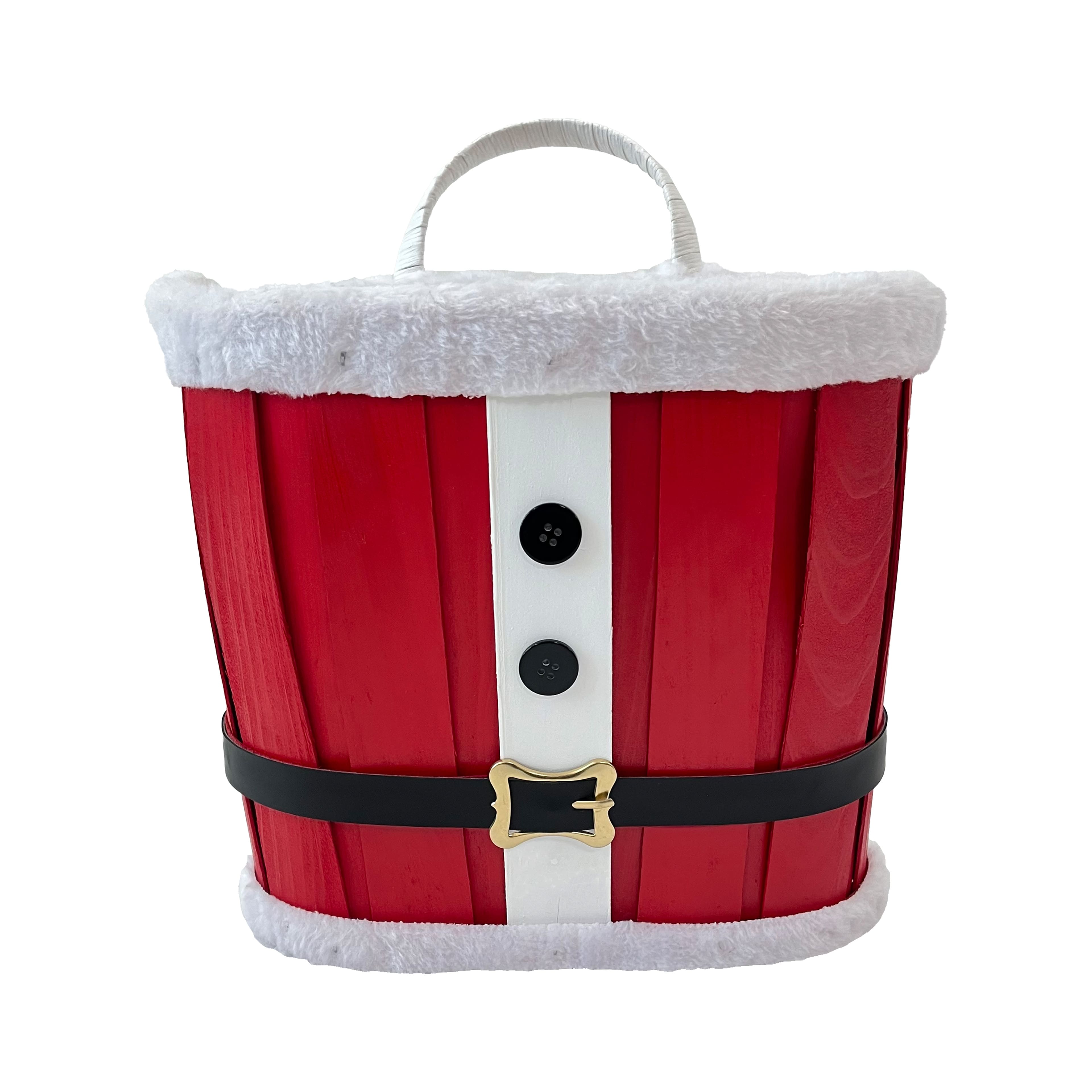 12&#x22; Santa Hanging Basket by Ashland&#xAE;