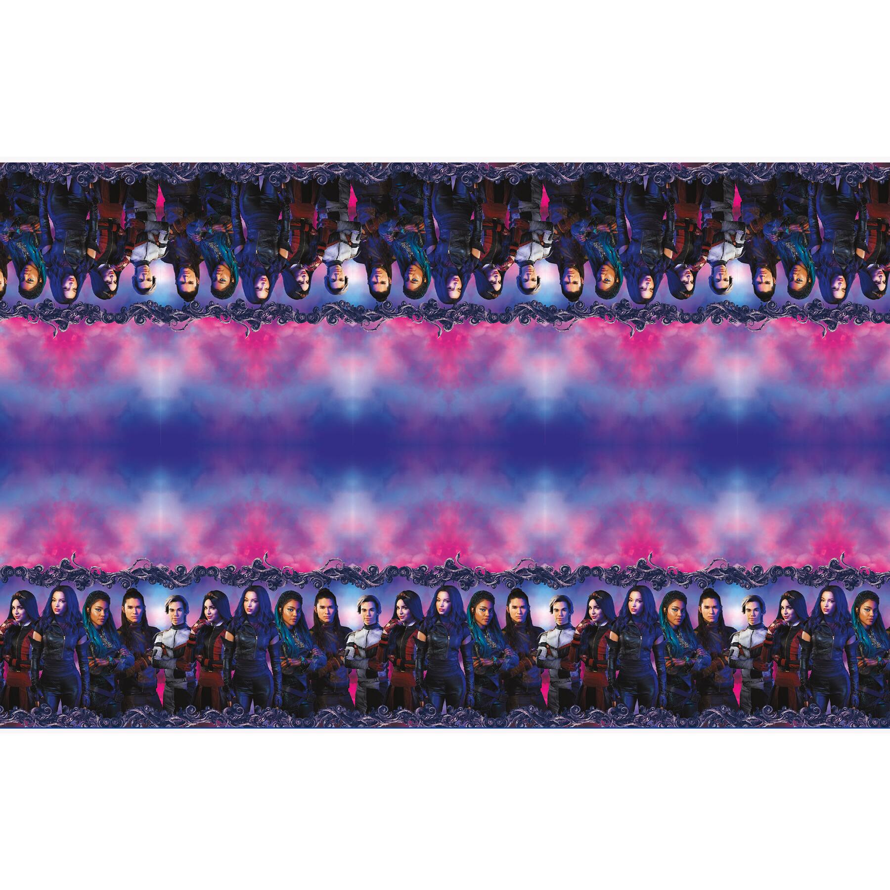 Descendants Plastic Table Cover Disney Descendants Party Decorations Descendants Plastic Table Cover Disney Descendants Party Decorations